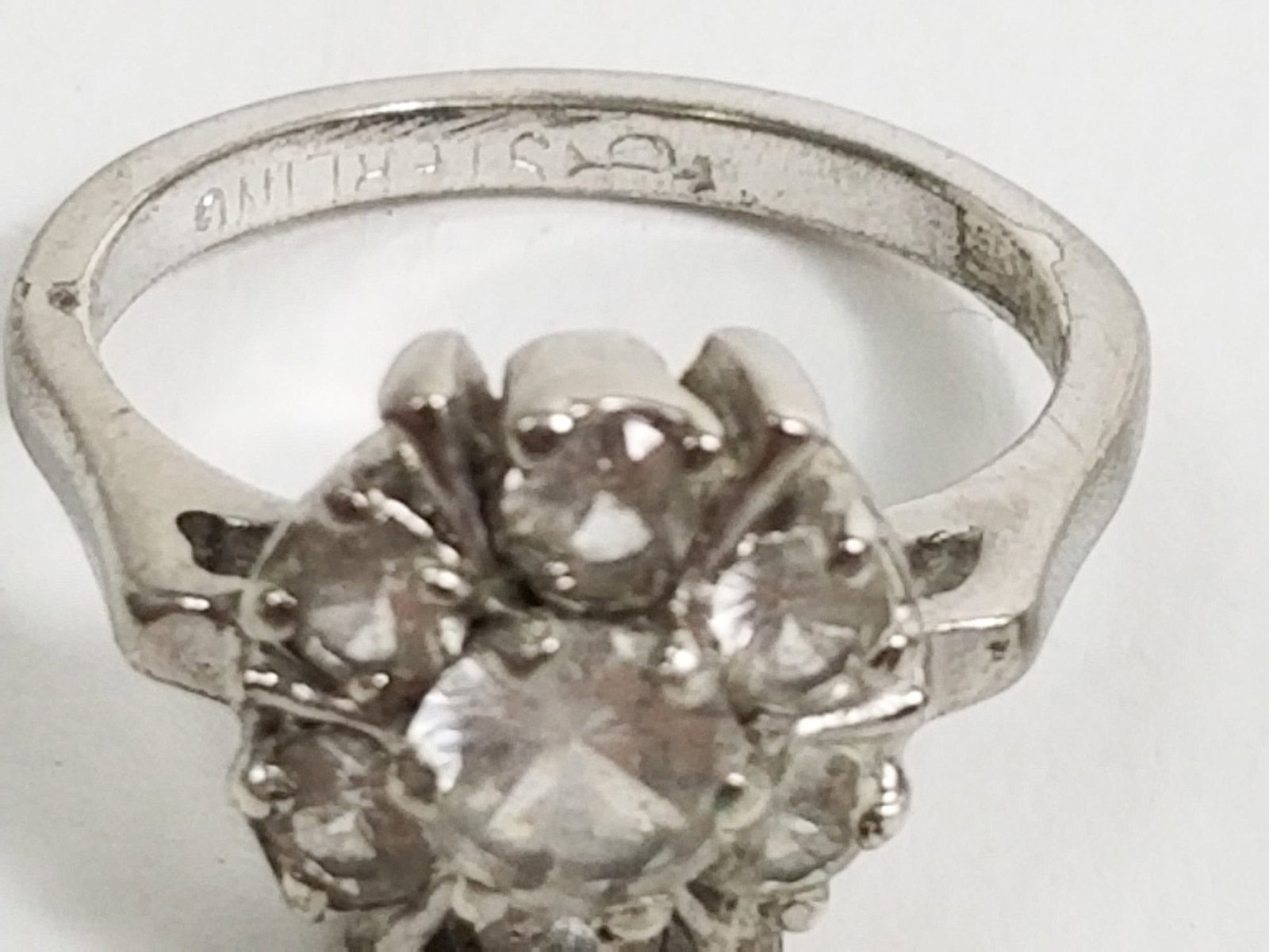Five Statement Sterling Silver Rings - 2