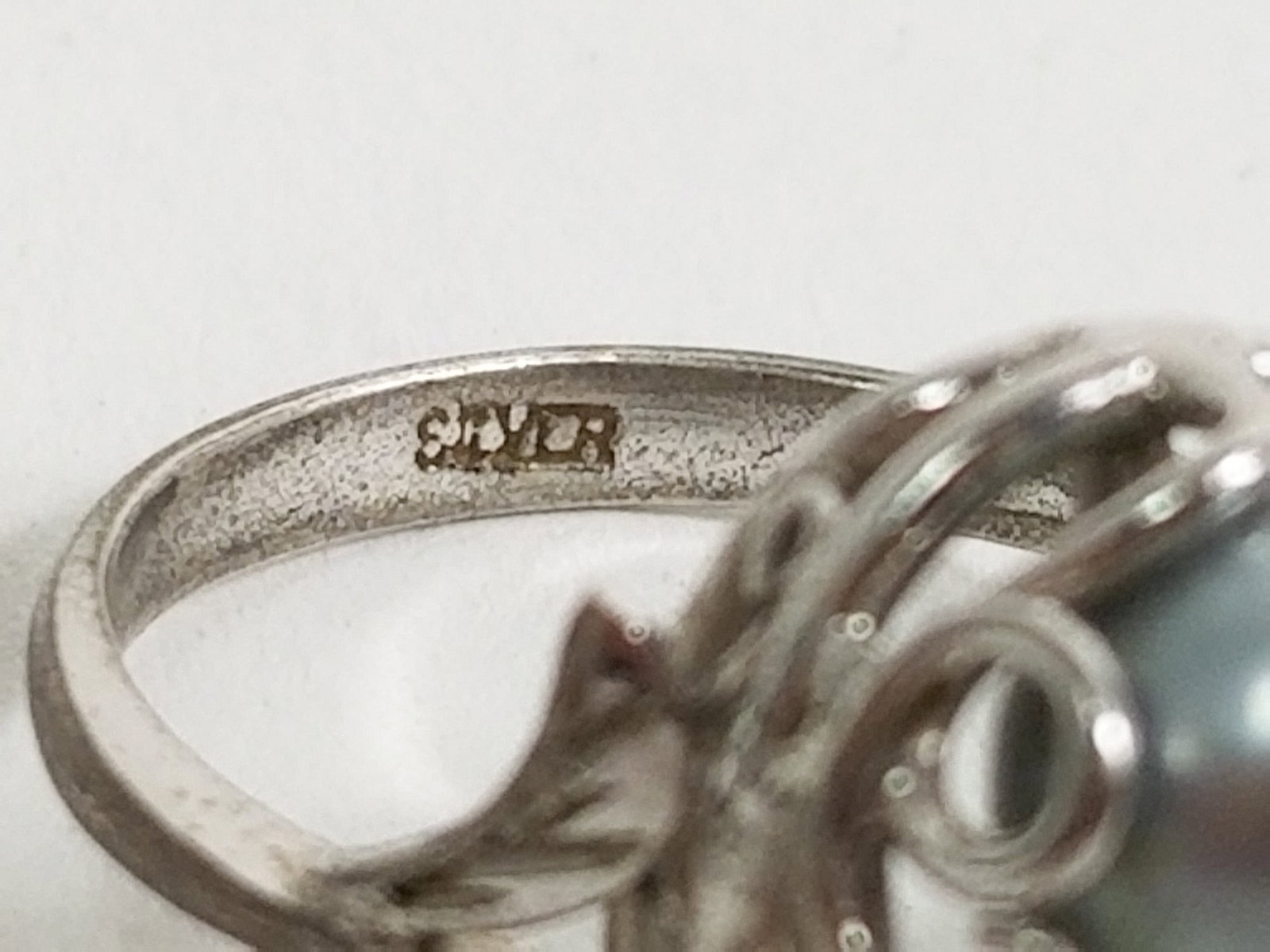 Five Statement Sterling Silver Rings - 3