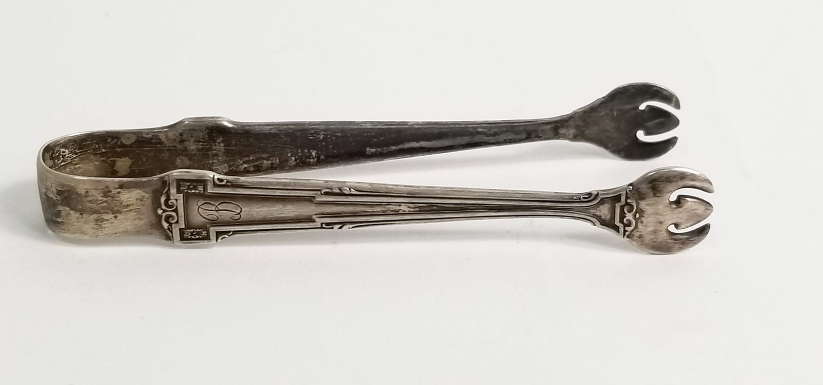 Vintage Sterling Silver Sugar Tongs: Vintage Sterling Silver Sugar Tongs, Marked Sterling, total weight 16.6g Literature Brooks Auction – Online Auction Terms & Conditions