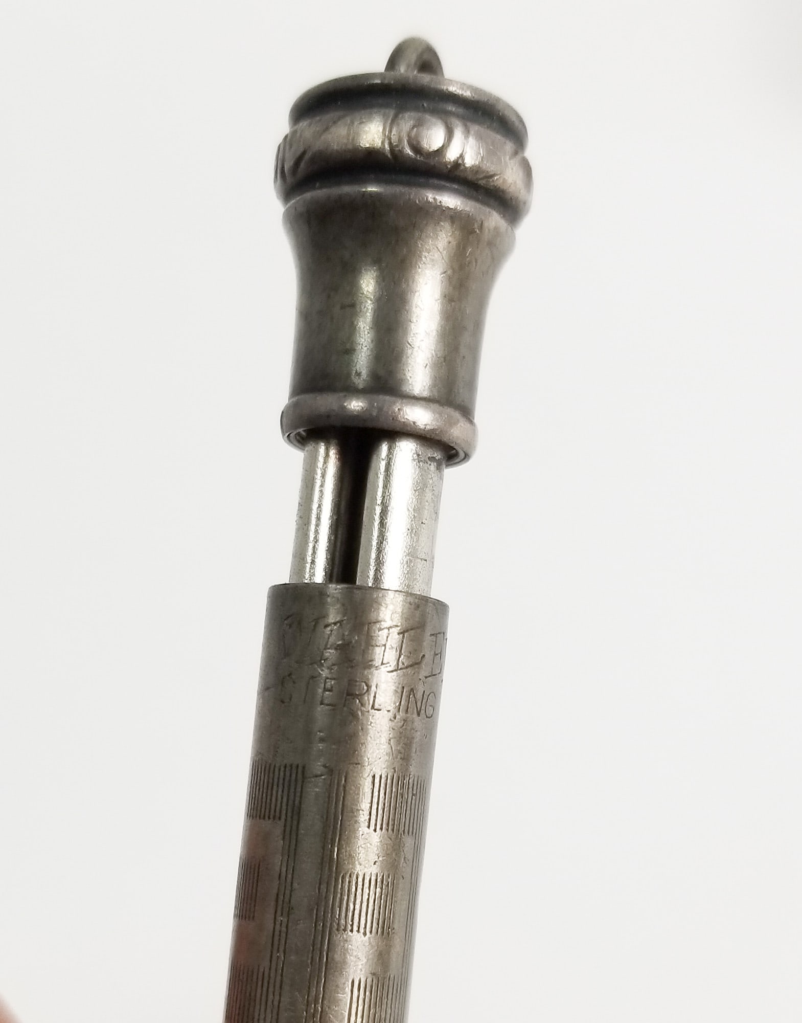 Vintage Sterling Silver Mechanical Pencil - 3