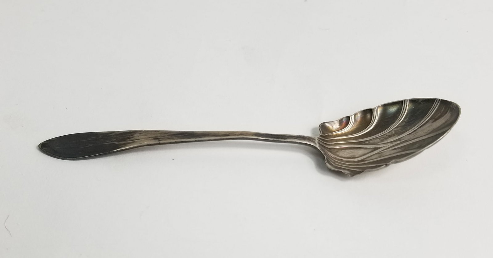 Vintage Sterling Silver Spoon: Vintage Sterling Silver Spoon, marked Sterling, weight14.8g Literature Brooks Auction – Online Auction Terms & Conditions