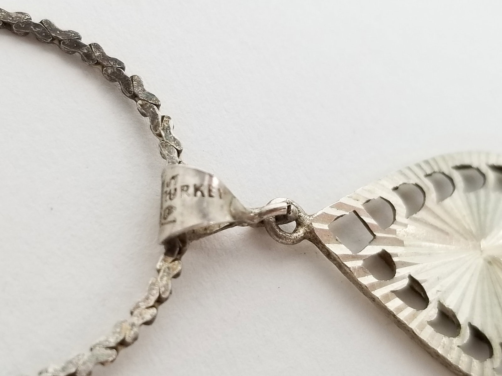 Two Sterling silver Necklaces and Accessories - 3