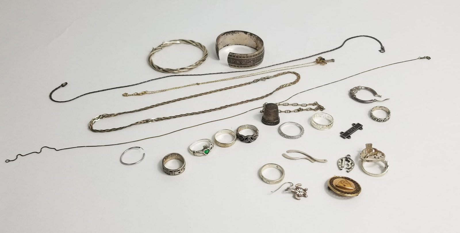 Large Assortment of SIlver Jewelry (1 of 20)