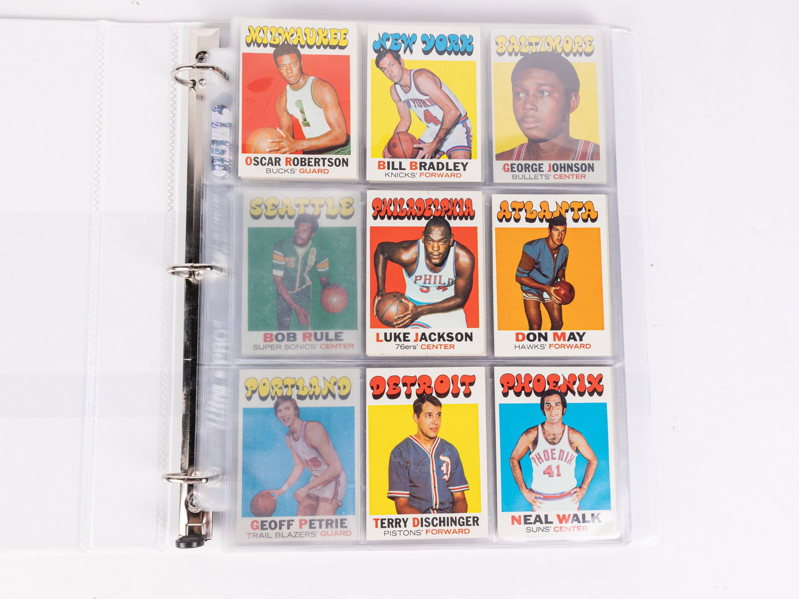 1971-72 Topps Basketball Partial Set - 2