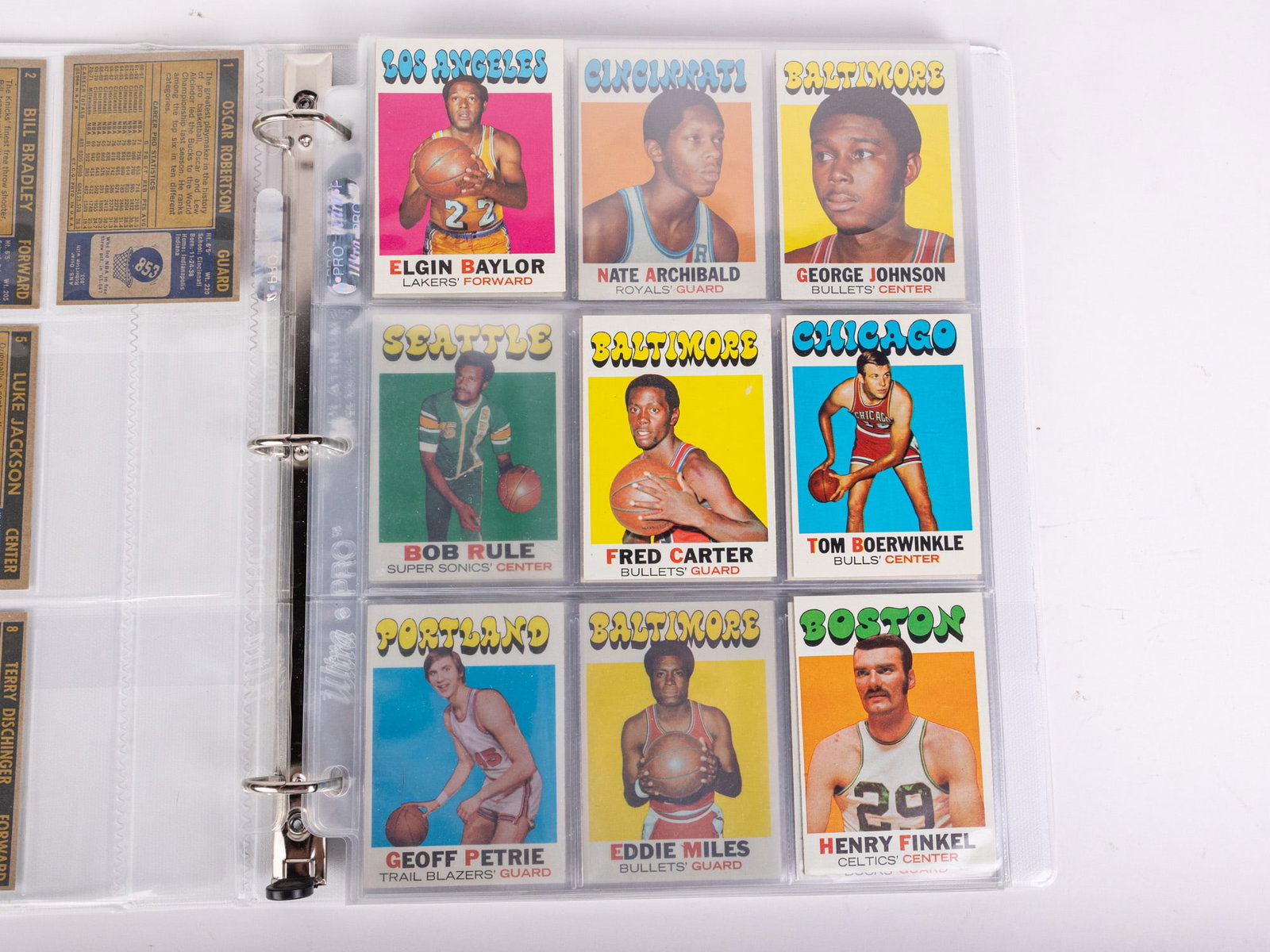 1971-72 Topps Basketball Partial Set - 3