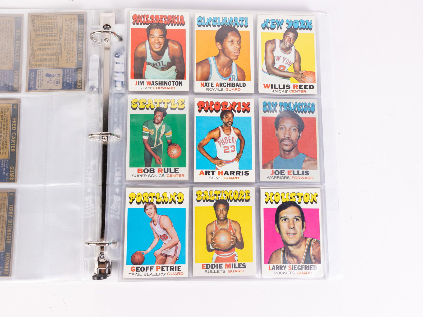 1971-72 Topps Basketball Partial Set - 4