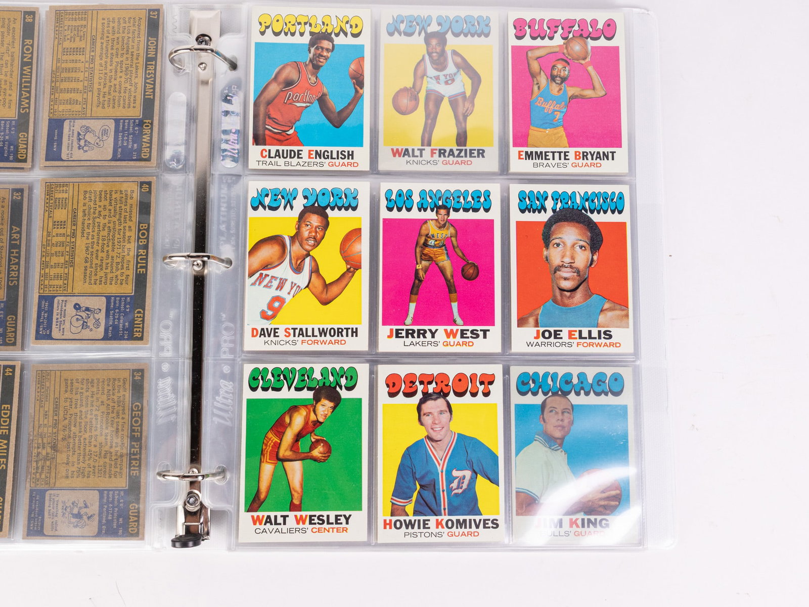 1971-72 Topps Basketball Partial Set - 5