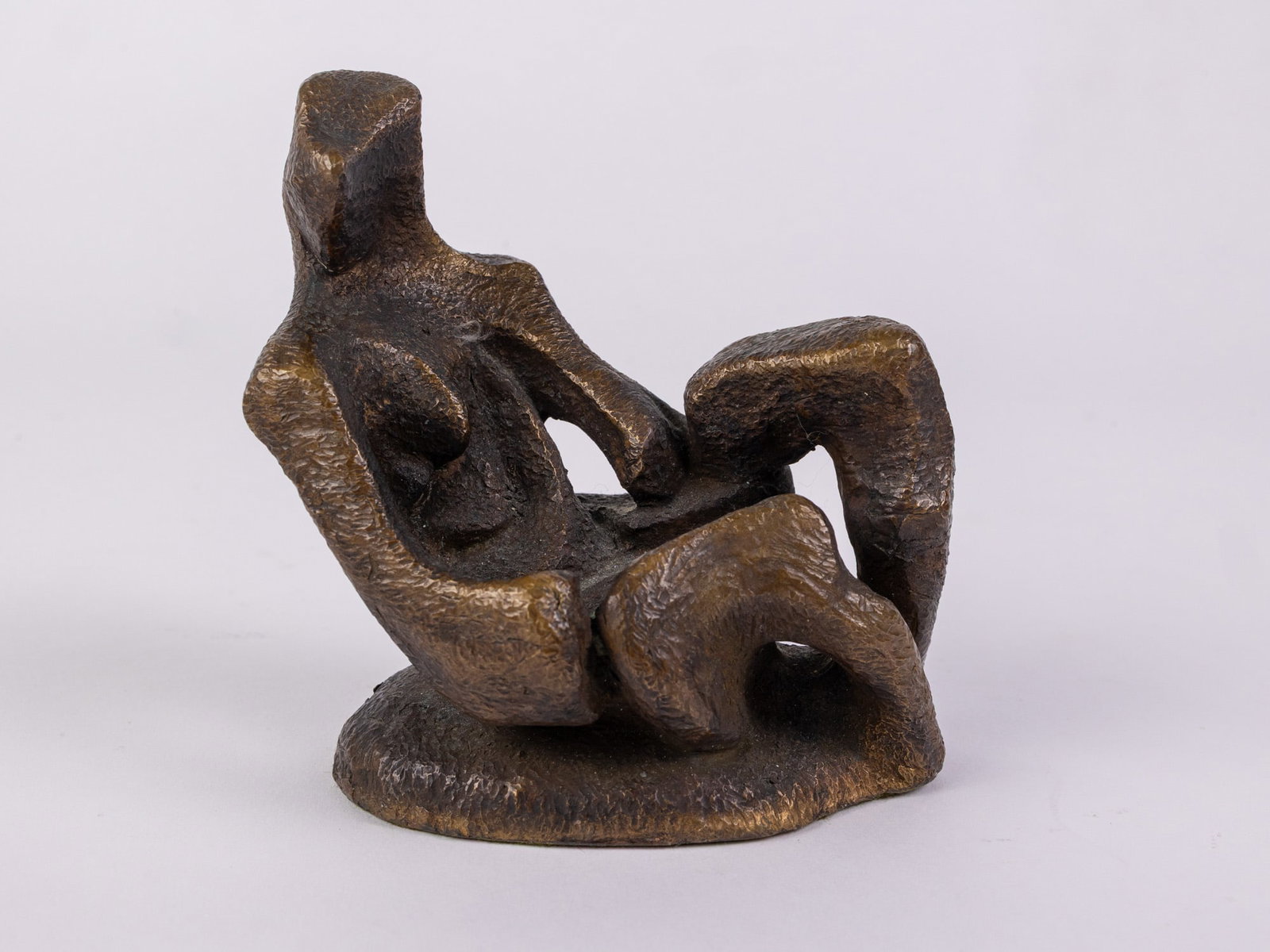 William Tarr Attributed Brutalist Bronze Sculpture (1 of 6)