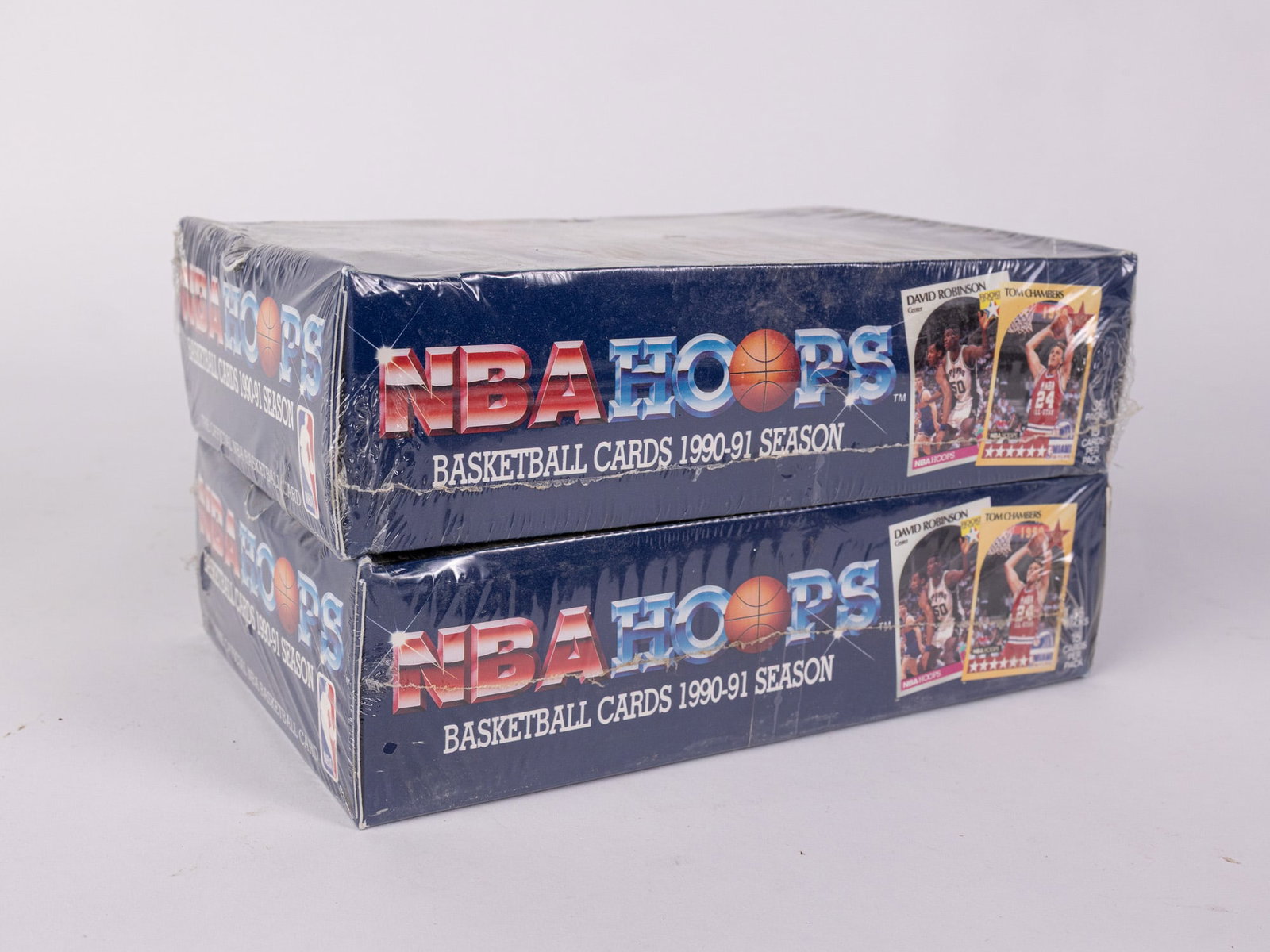 Two Sealed Boxes of 1990-91 NBA Hoops Basketball Cards - 3