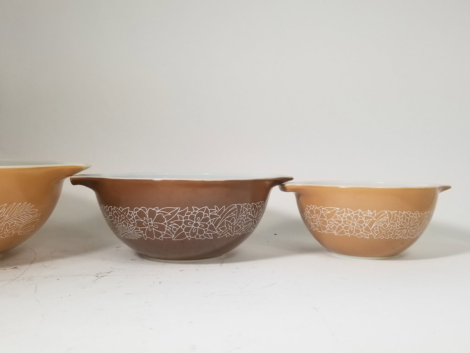 Vintage Pyrex Woodland Cinderella Bowl Set of Four - 4