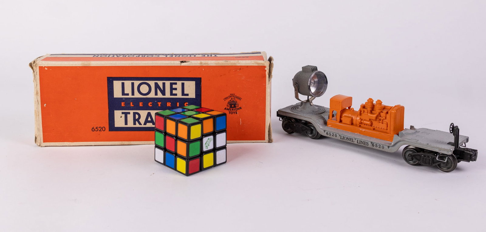 Lionel No. 6520 Searchlight Car IOB - 2