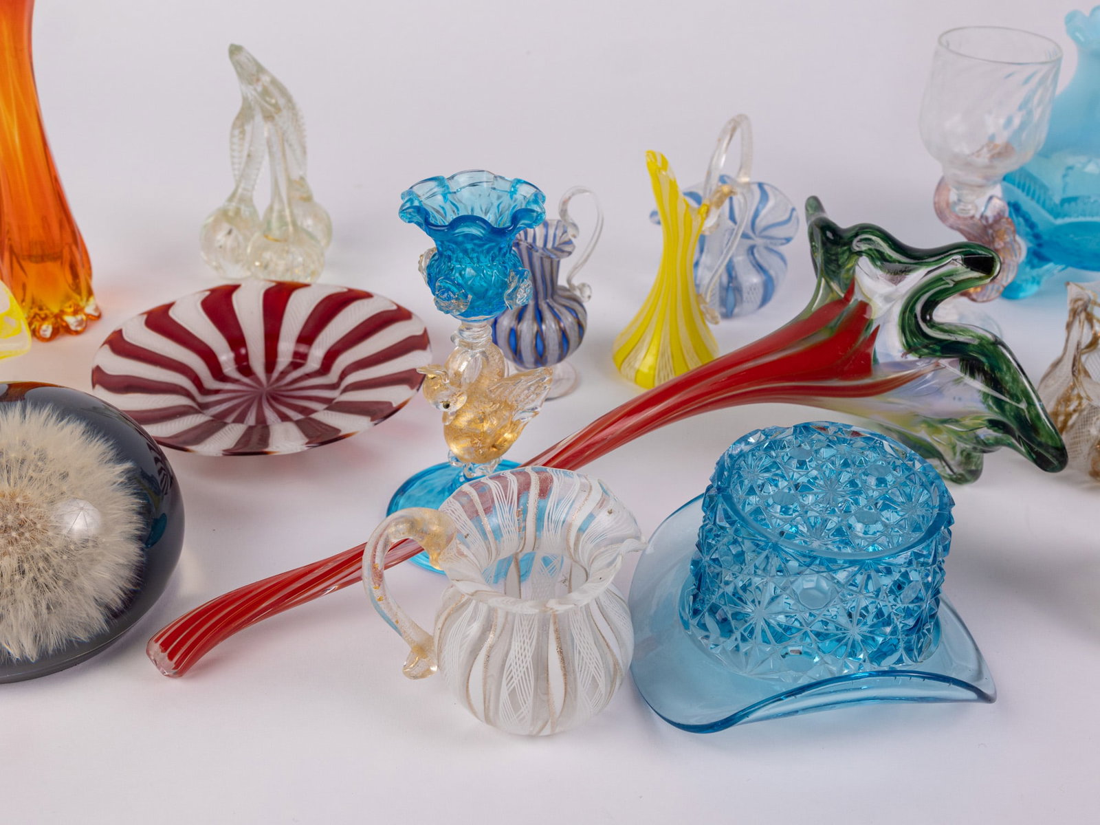 Assorted Art Glass Decorative Objects - 4