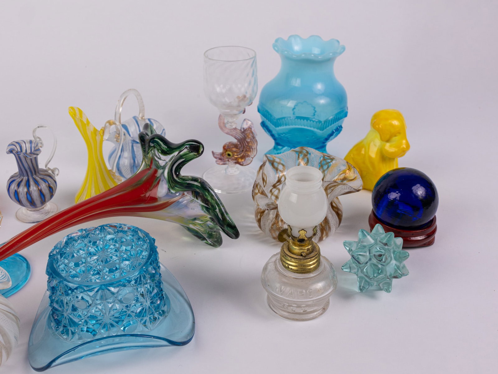 Assorted Art Glass Decorative Objects - 5