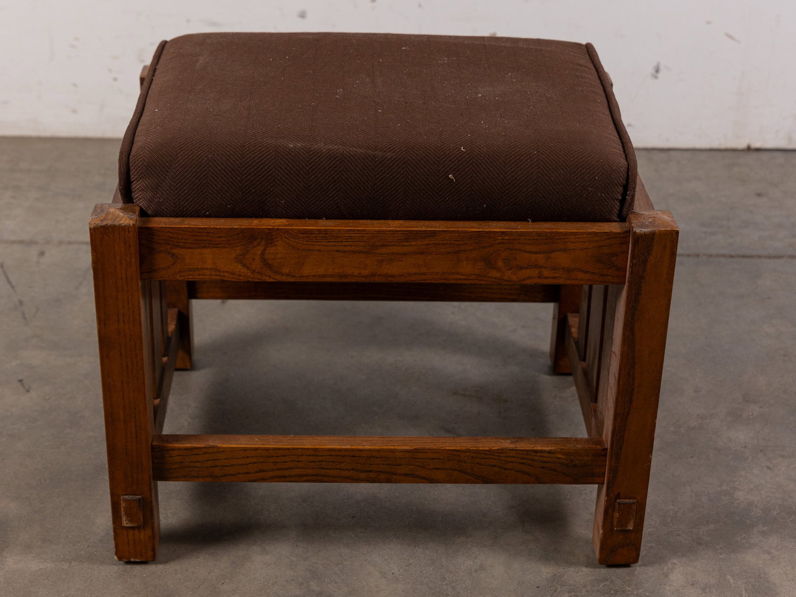 Contemporary Mission Style Stool/Bench (1 of 2)