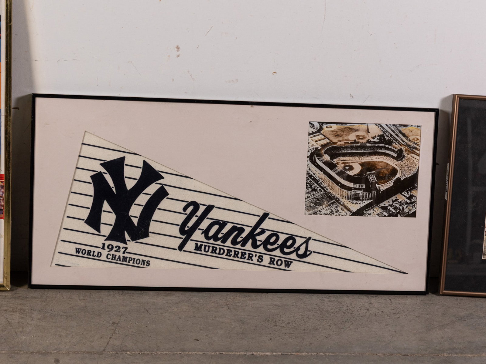 Three Framed Pieces New York City/Yankees Wall Art - 3