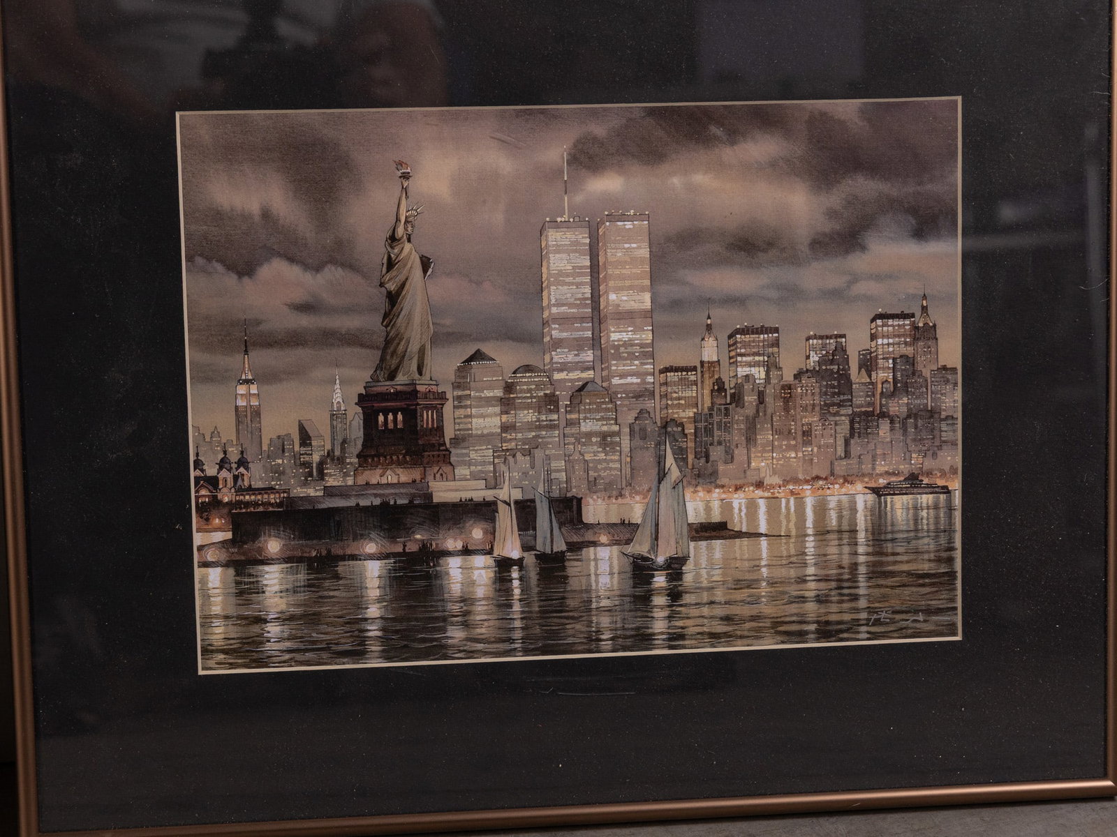 Three Framed Pieces New York City/Yankees Wall Art - 4