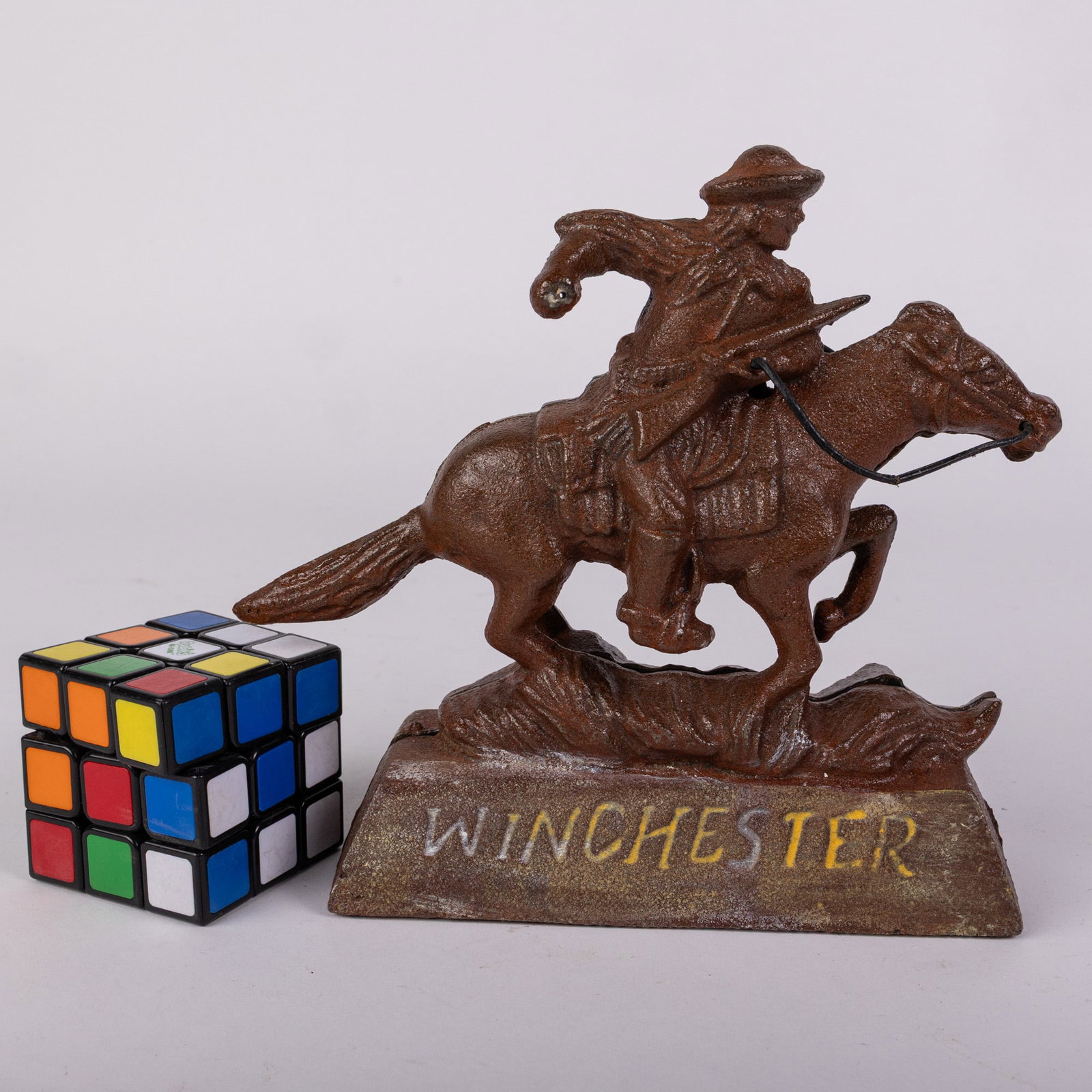 Winchester Cast Iron Still Bank - 2