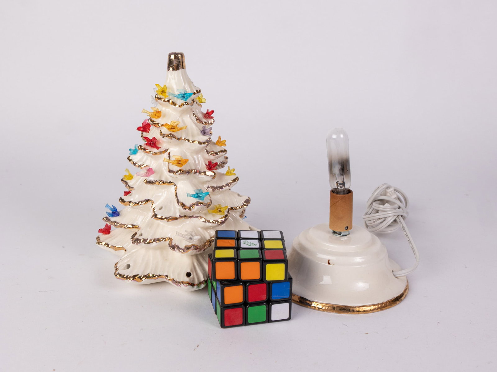 Ceramic Lighted Christmas Tree - 2