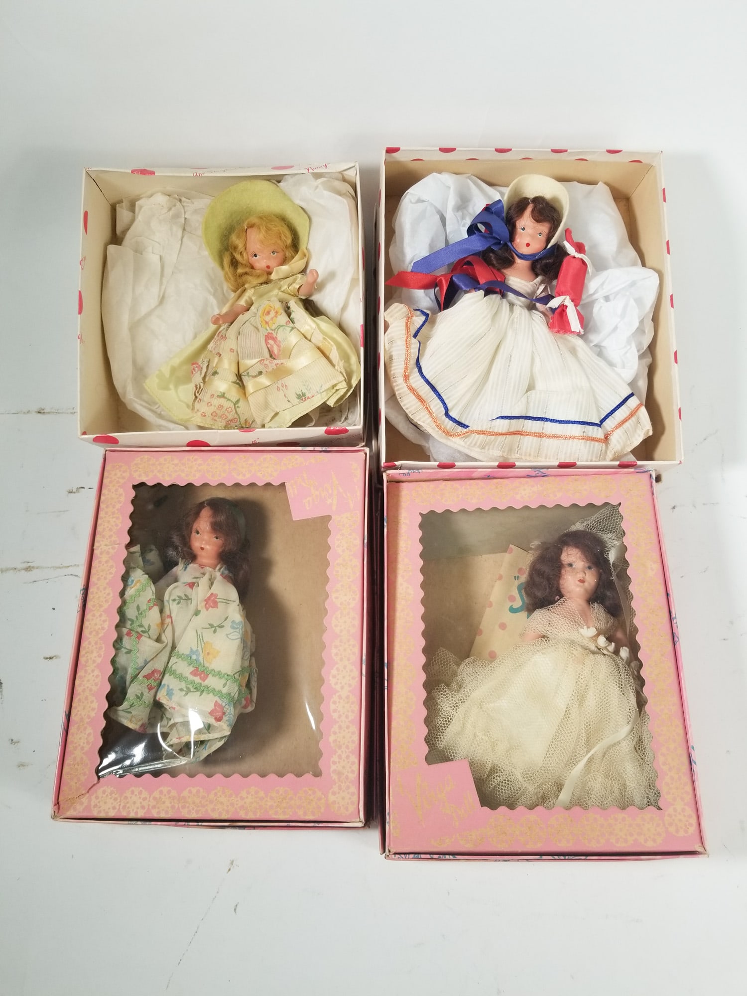 Grouping of Vintage Nancy Ann Storybook & Virga Dolls (1 of 3)