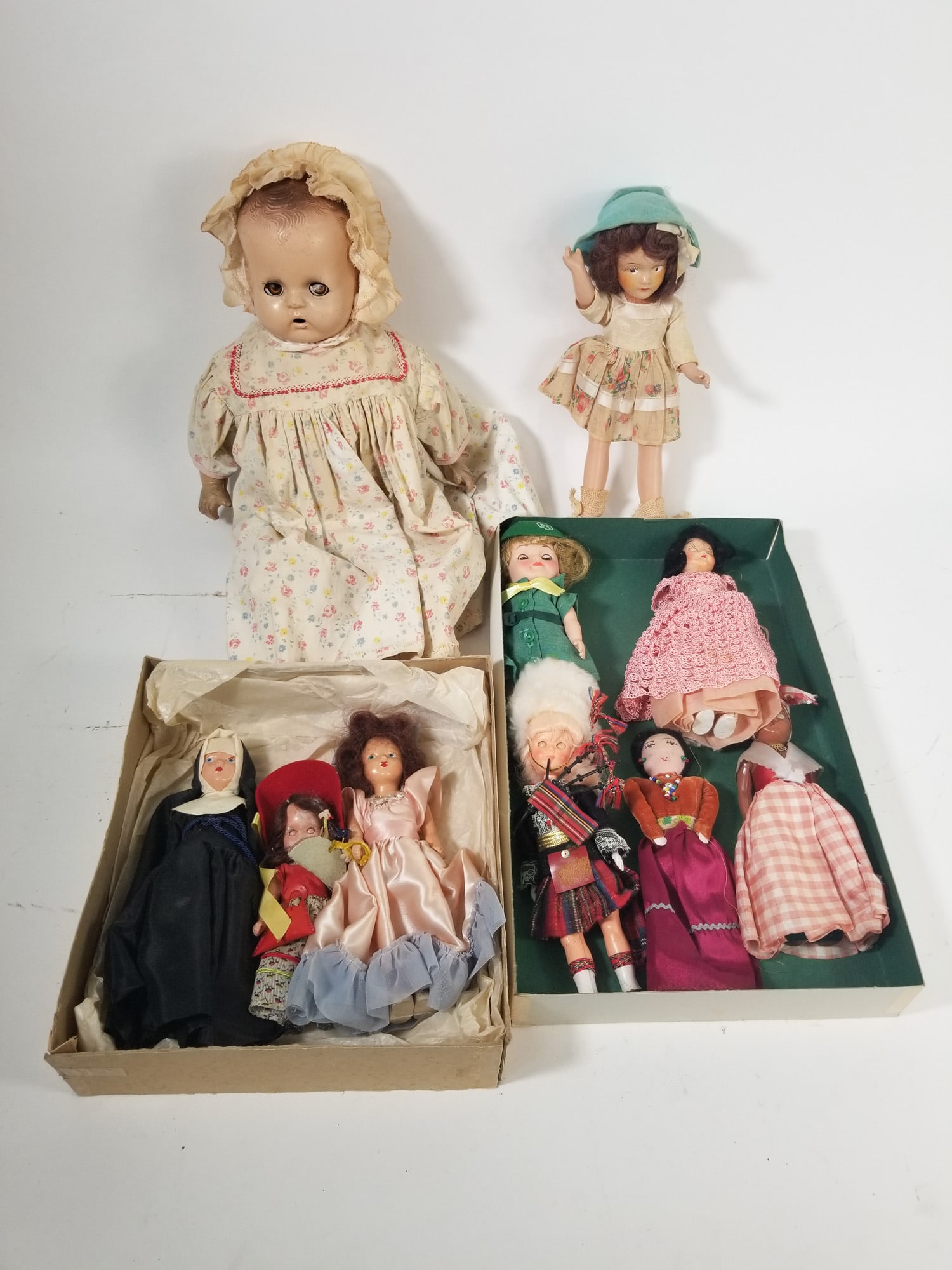 Assortment of Vintage Dolls ft. Story Book Dolls & Horsman Baby Doll (1 of 5)