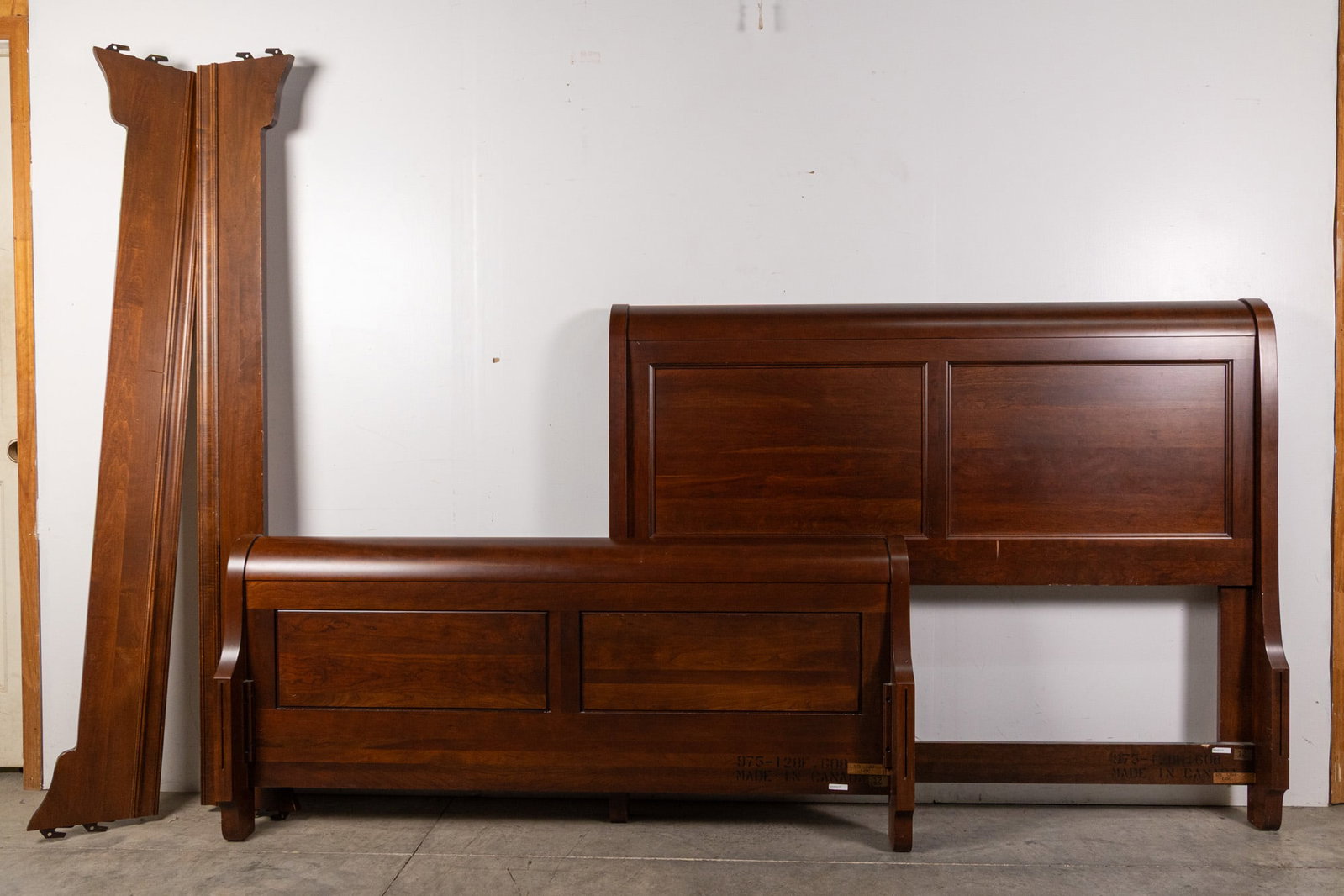 Contemporary Queen Sleigh Bed Frame (1 of 4)