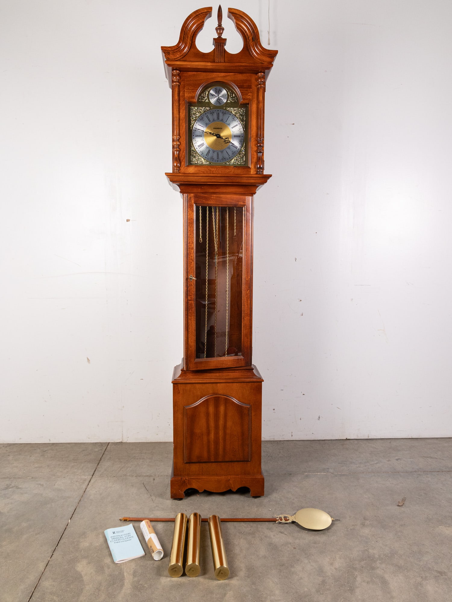 Howard Miller "Tempus Fugit" Grandfather Clock (1 of 5)