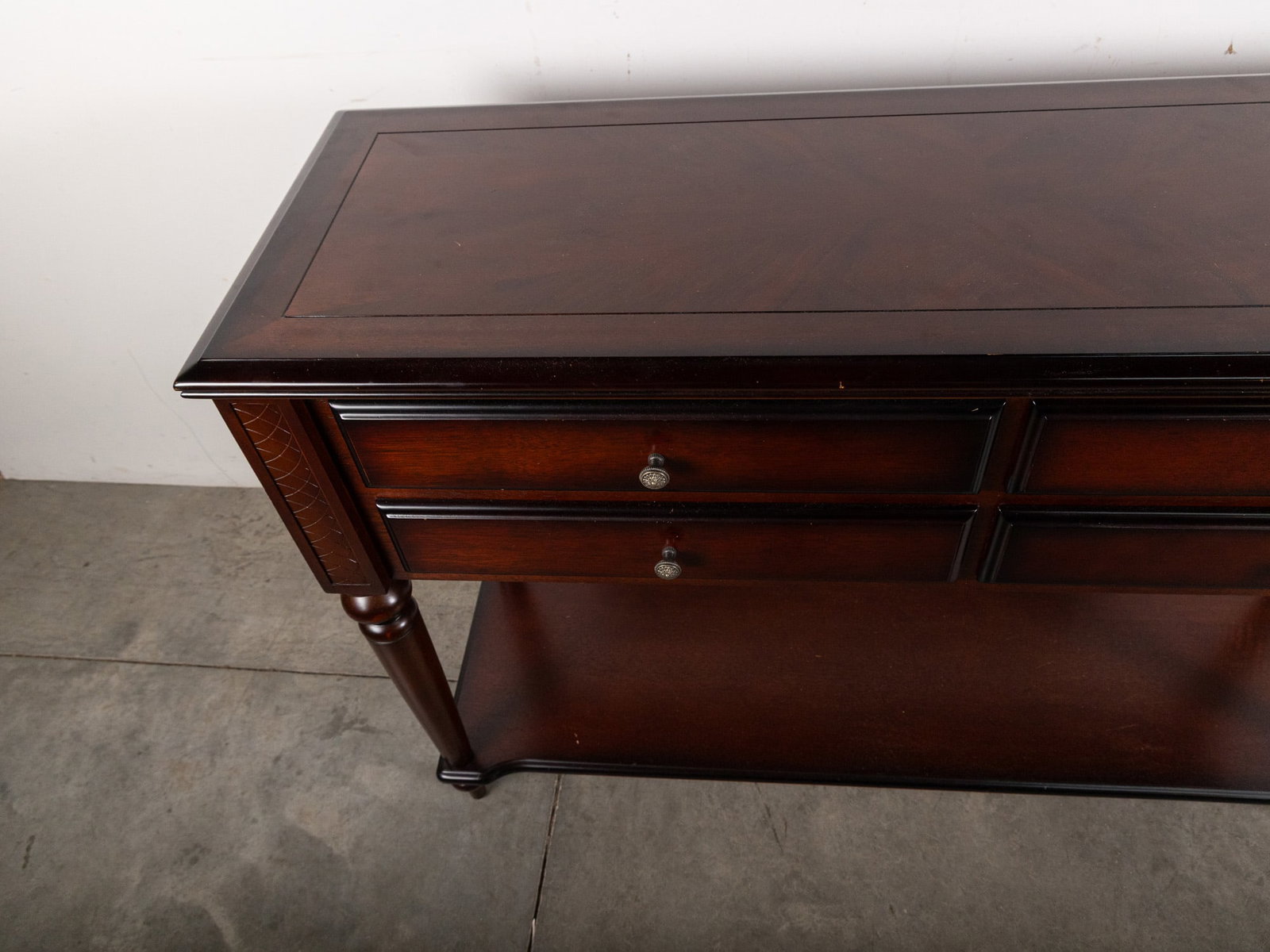 Contemporary 4-Drawer Console Table - 2