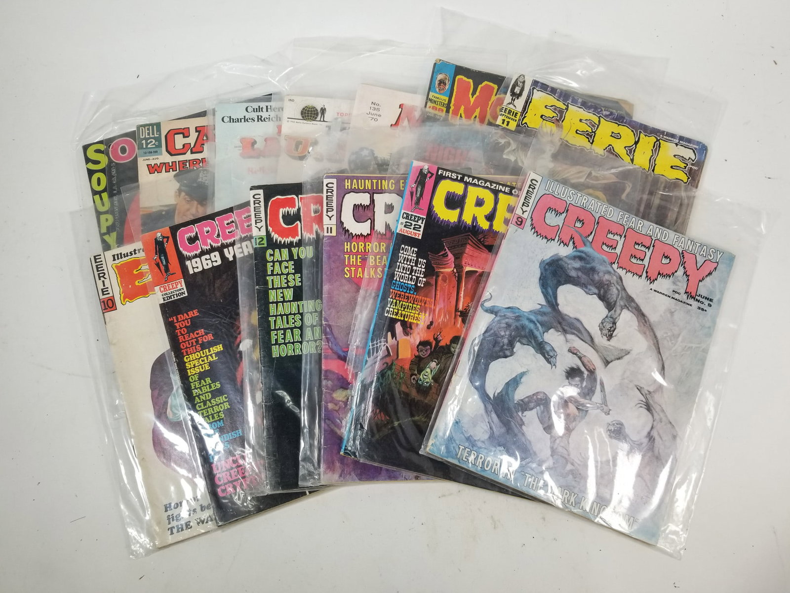 Vintage Magazine Assortment ft. Creepy & Eerie (1 of 2)