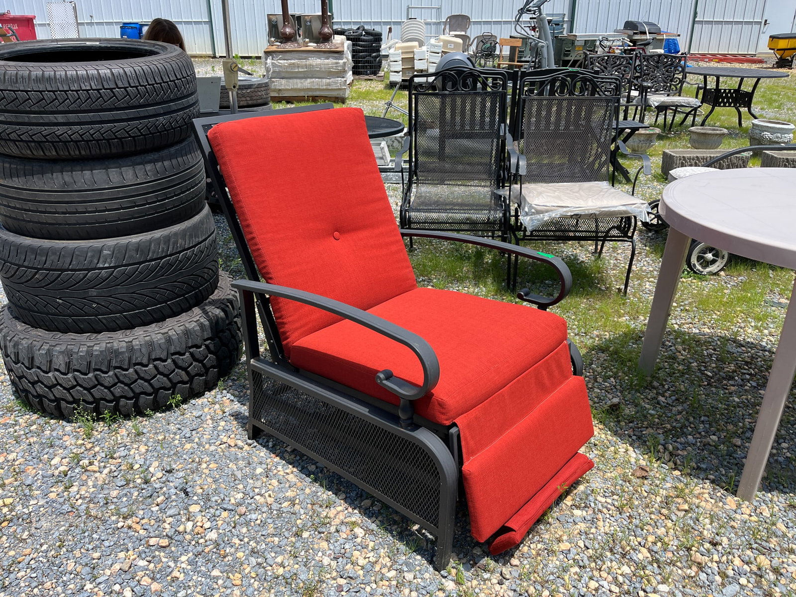 Contemporary Outdoor Chair with Cushion: Contemporary Outdoor Chair with Cushion Literature Brooks Auction – Online Auction Terms & Conditions Contact: (856) 694-2960 | info@brooks.auction READ BEFORE YOU BID: We want you to feel confi