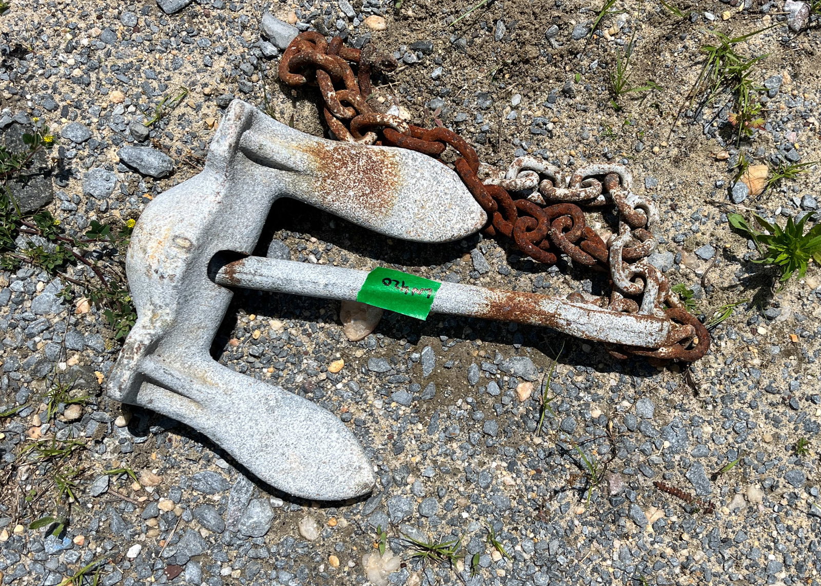 Small Vintage Nautical Anchor (1 of 1)