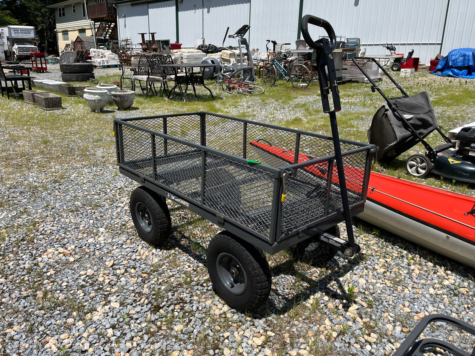 Gorilla Carts Outdoor Mesh Metal Garden Cart: Gorilla Carts Outdoor Mesh Metal Garden Cart Literature Brooks Auction – Online Auction Terms & Conditions Contact: (856) 694-2960 | info@brooks.auction READ BEFORE YOU BID: We want you to feel