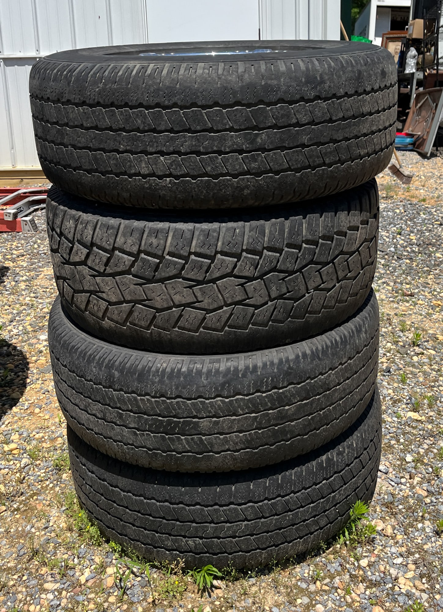 Four Assorted Tires: Four Assorted Tires Literature Brooks Auction – Online Auction Terms & Conditions Contact: (856) 694-2960 | info@brooks.auction READ BEFORE YOU BID: We want you to feel confident when bidding.
