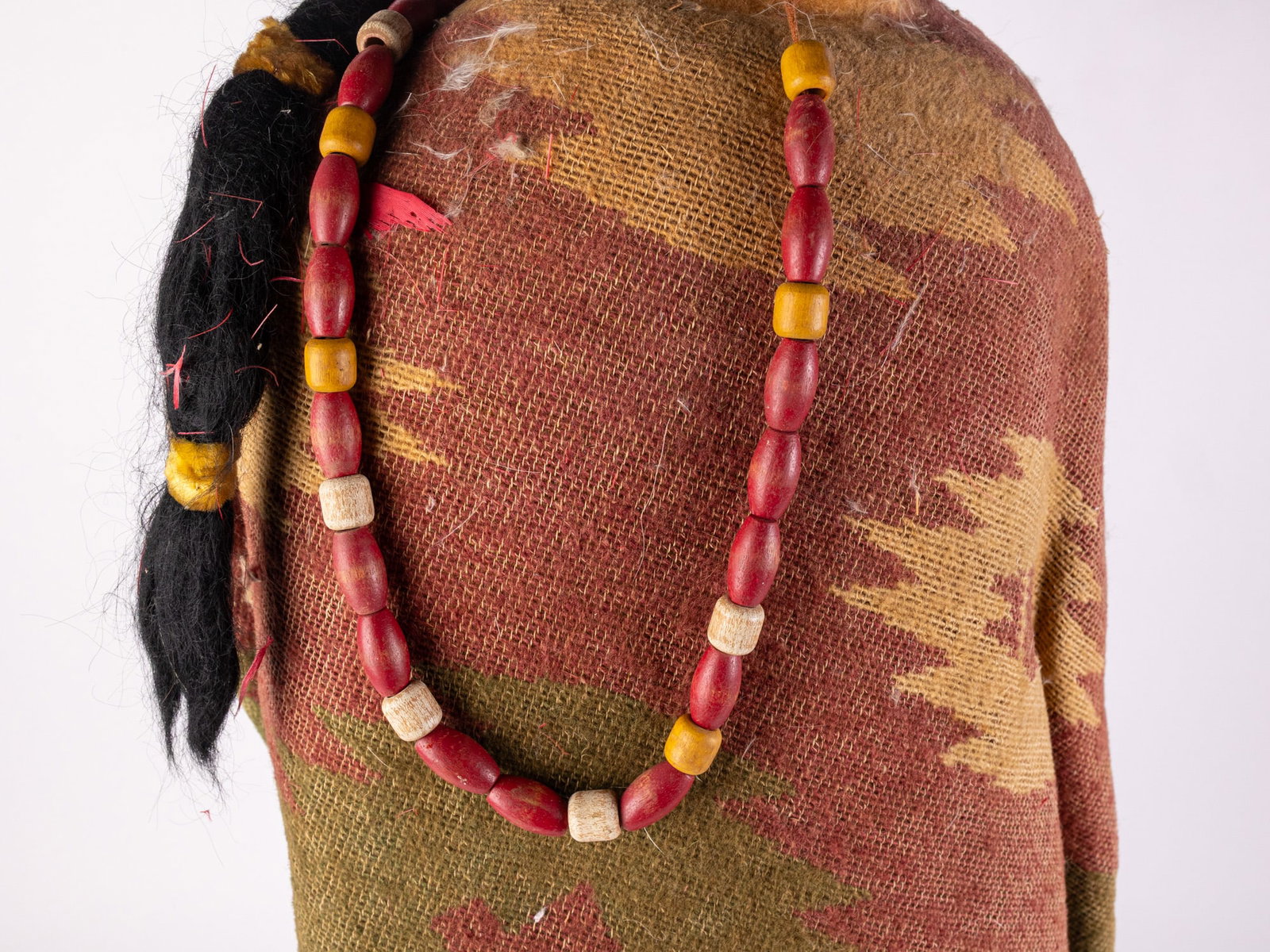 Vintage Large 3' Skookum Indian Native American Doll - 15