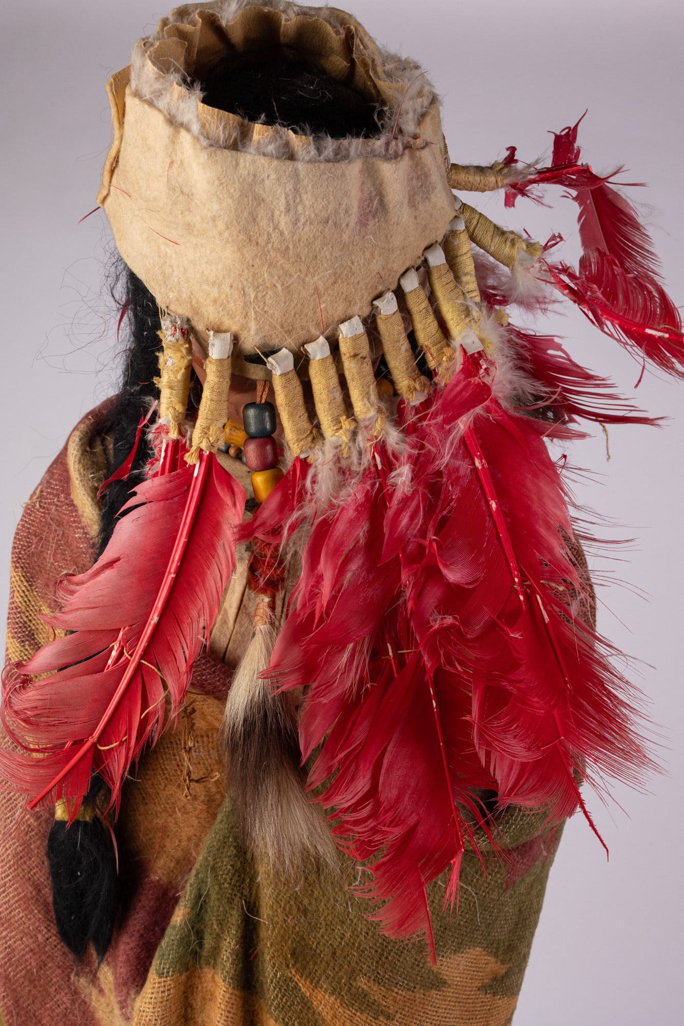 Vintage Large 3' Skookum Indian Native American Doll - 19