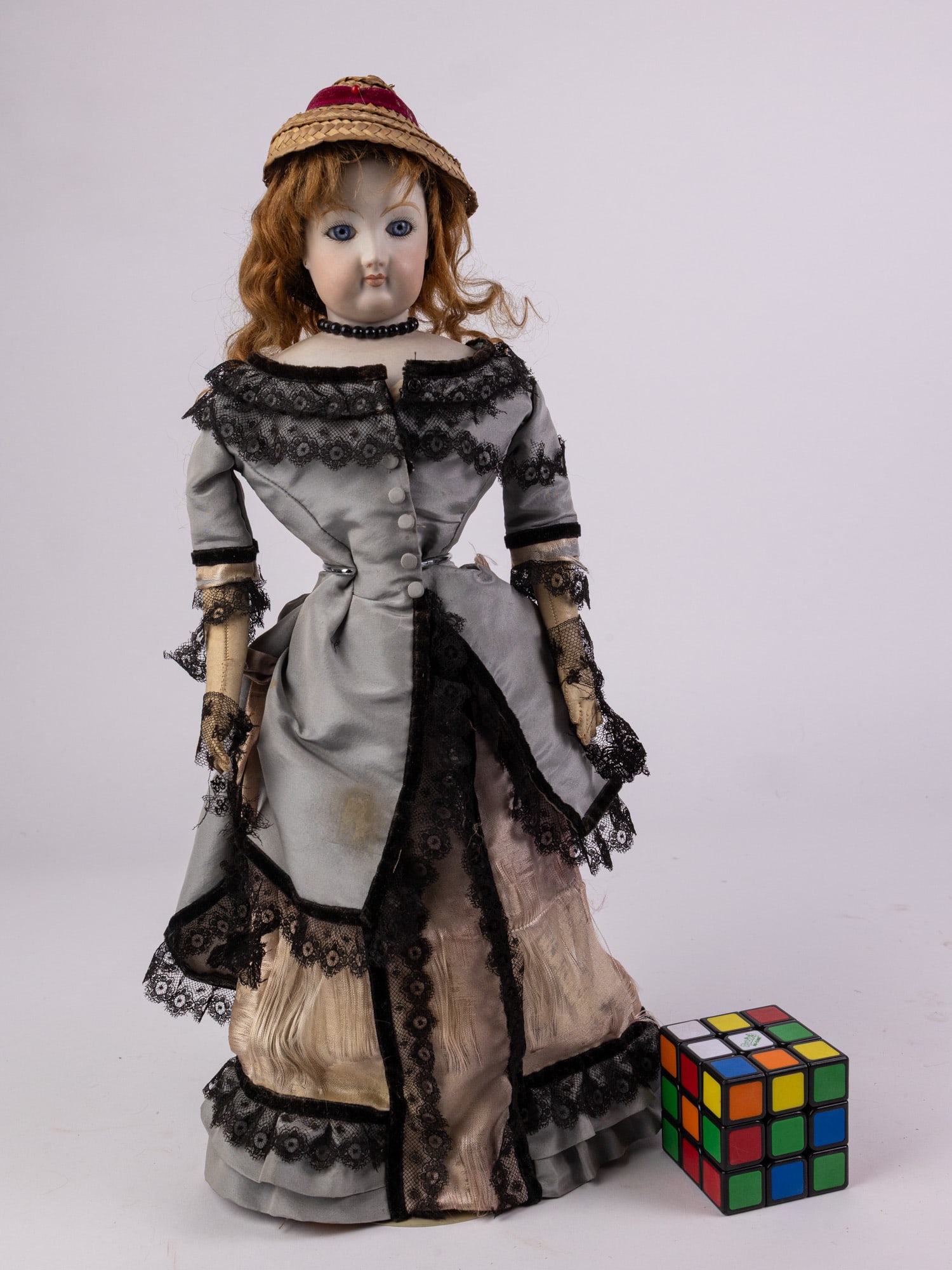 Francis Gaultier Type Antique 19th Century French Bisque Doll - 2