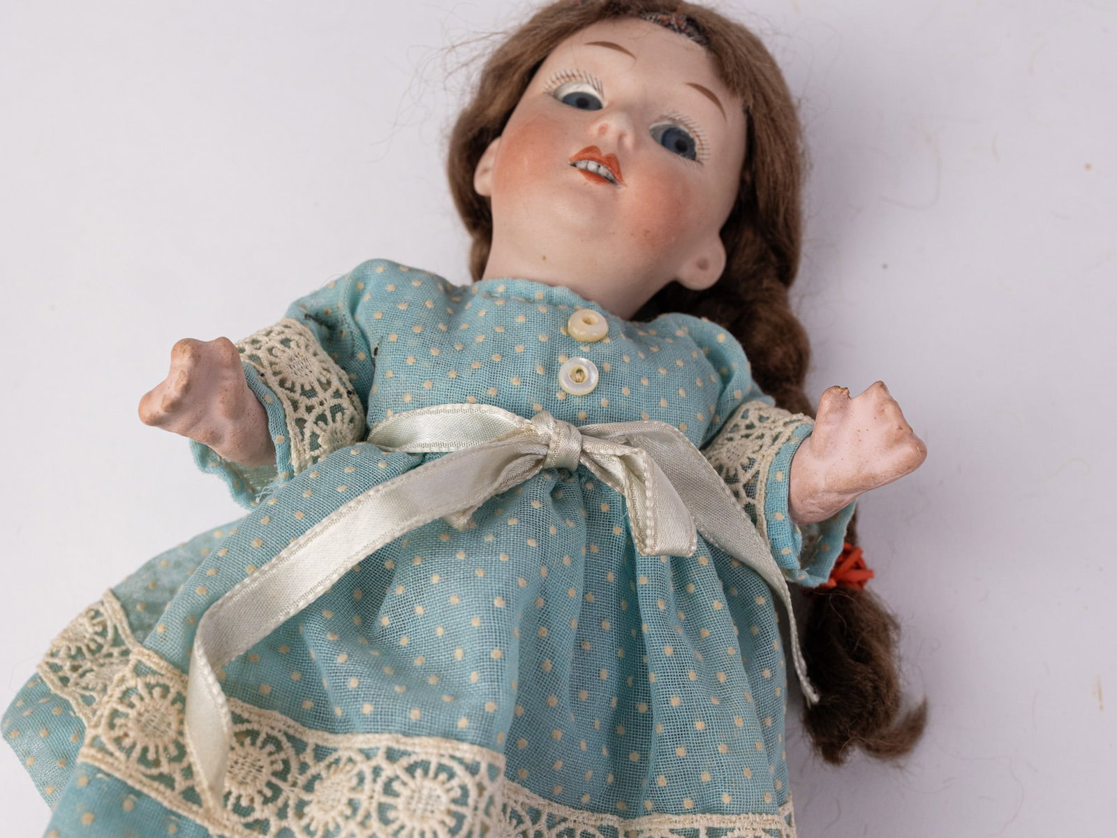 Antique Gebruder Heubach "8192" German Bisque Doll - 4