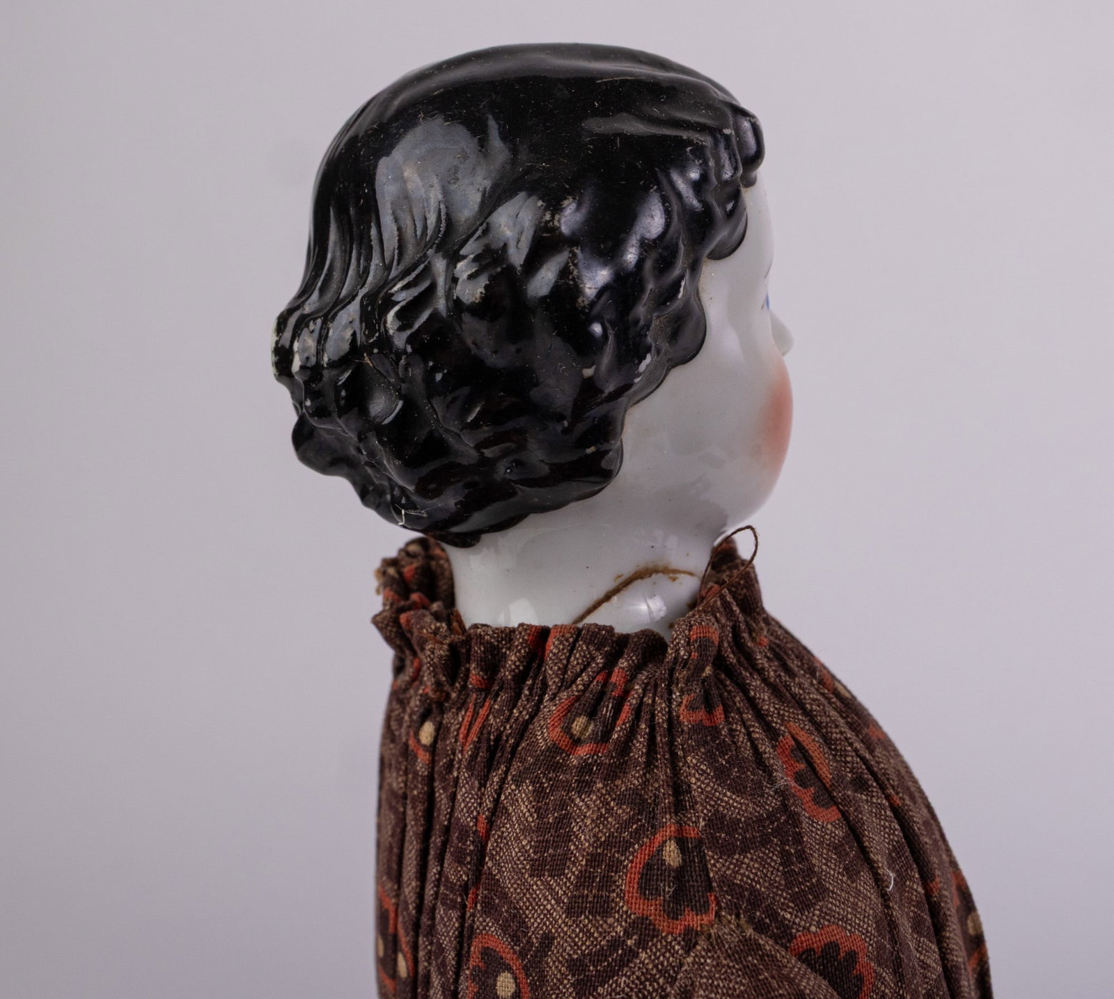Mid 19th Century Antique China Head Doll - 9
