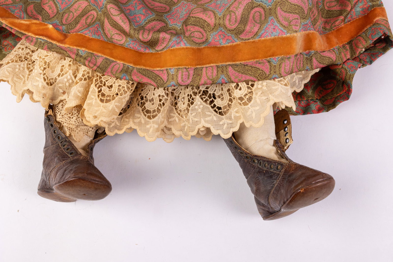 Grenier Antique Papier Mache Doll - 6