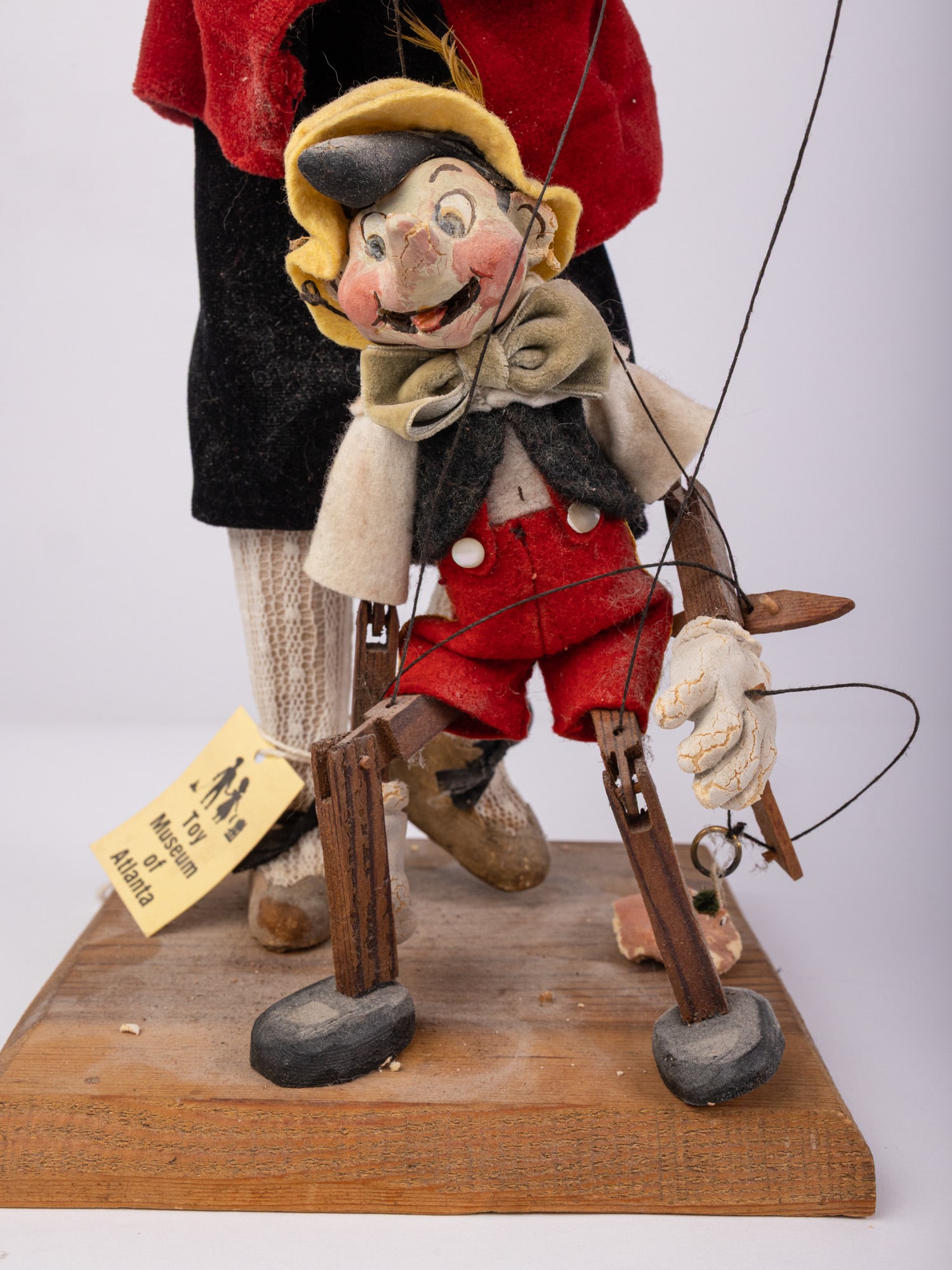 SFBJ 1940's Pinocchio Marionette Doll - 3