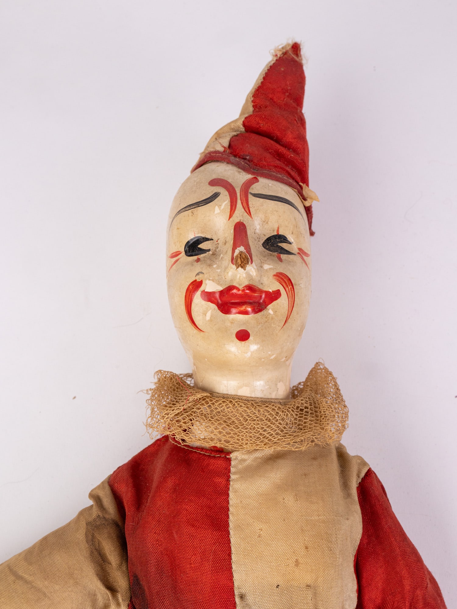 Early 20th Century Composition Clown Doll - 3