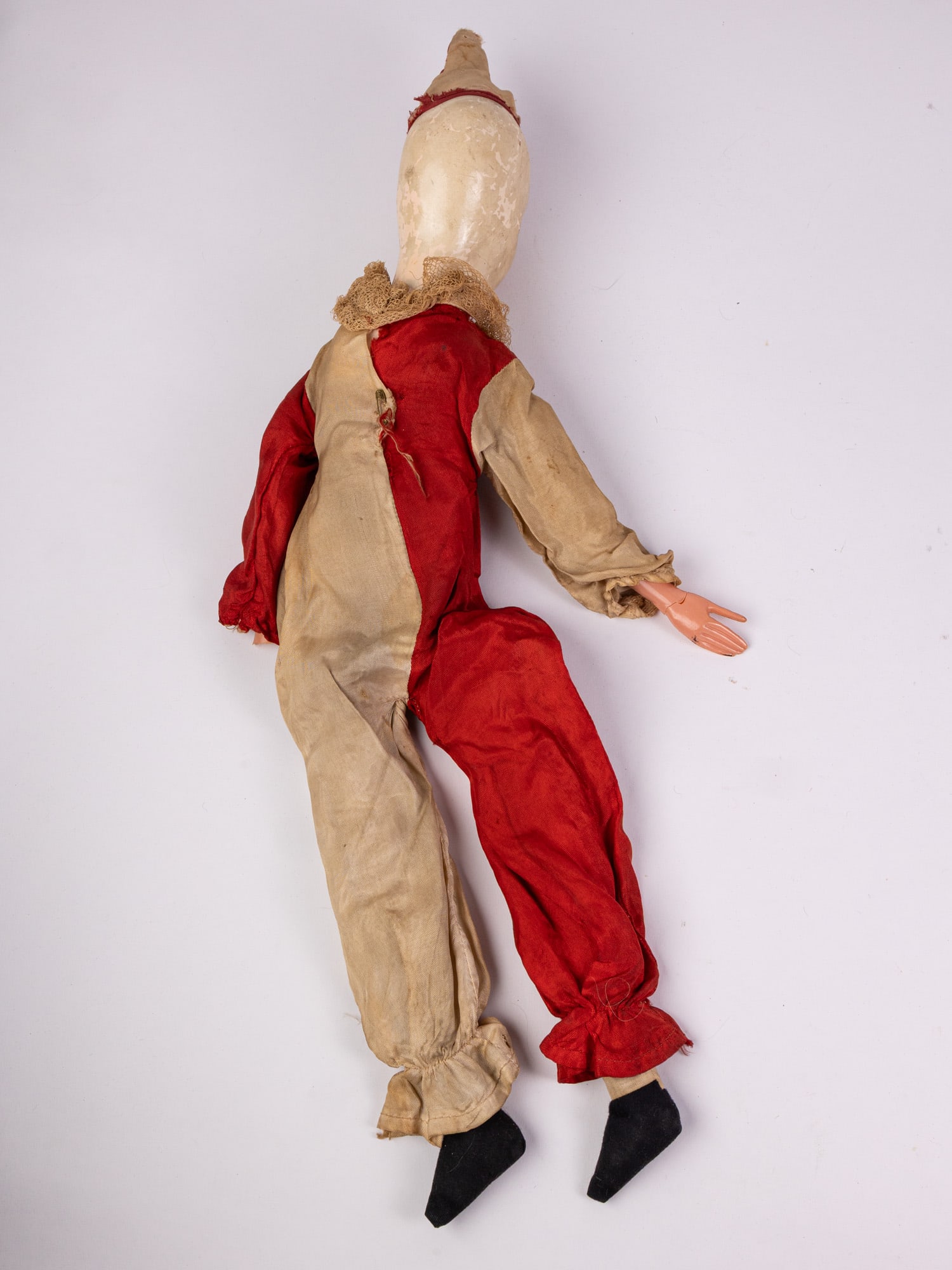 Early 20th Century Composition Clown Doll - 7