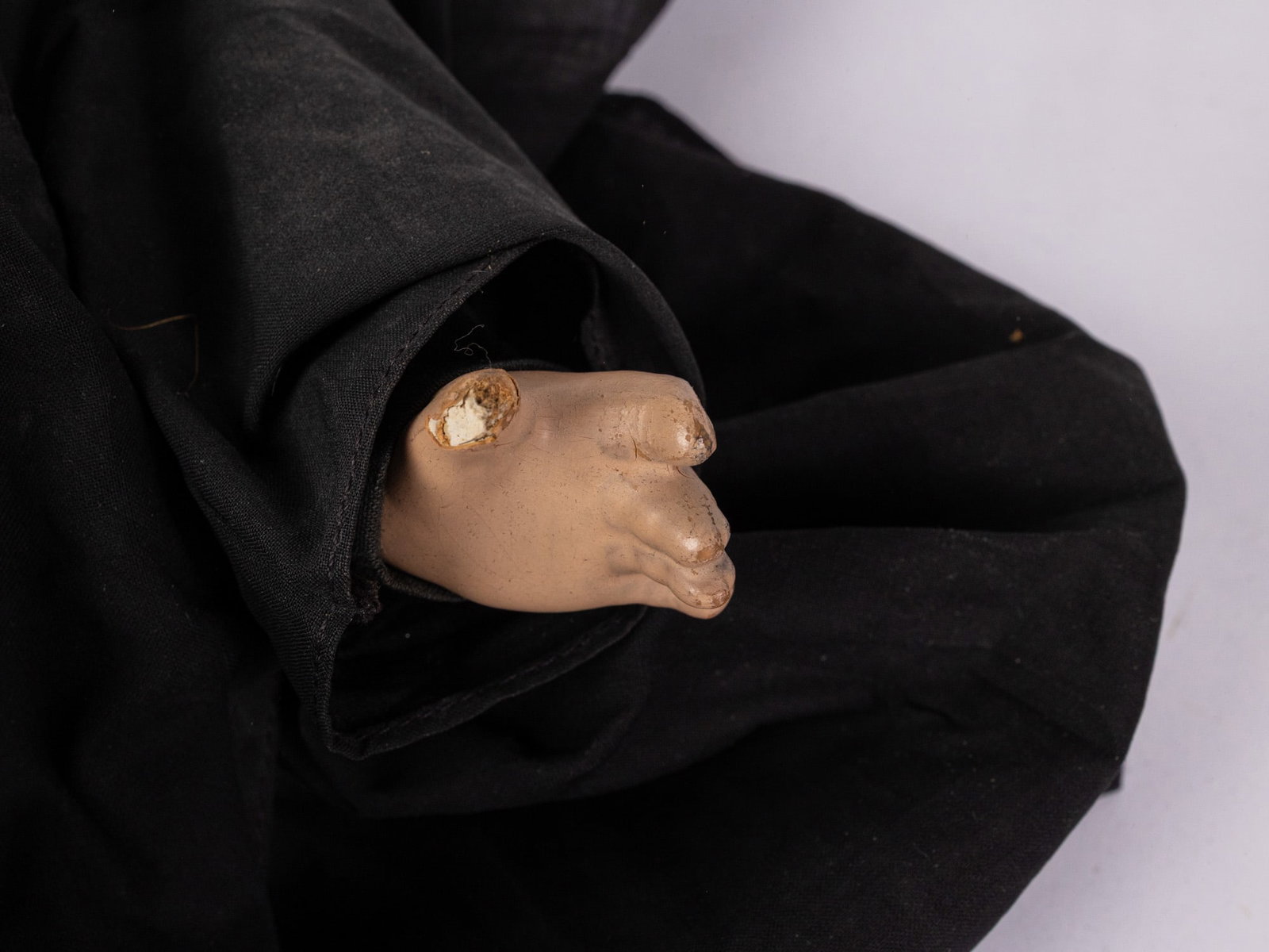 Early 20th Century Nun French Composition Doll - 5