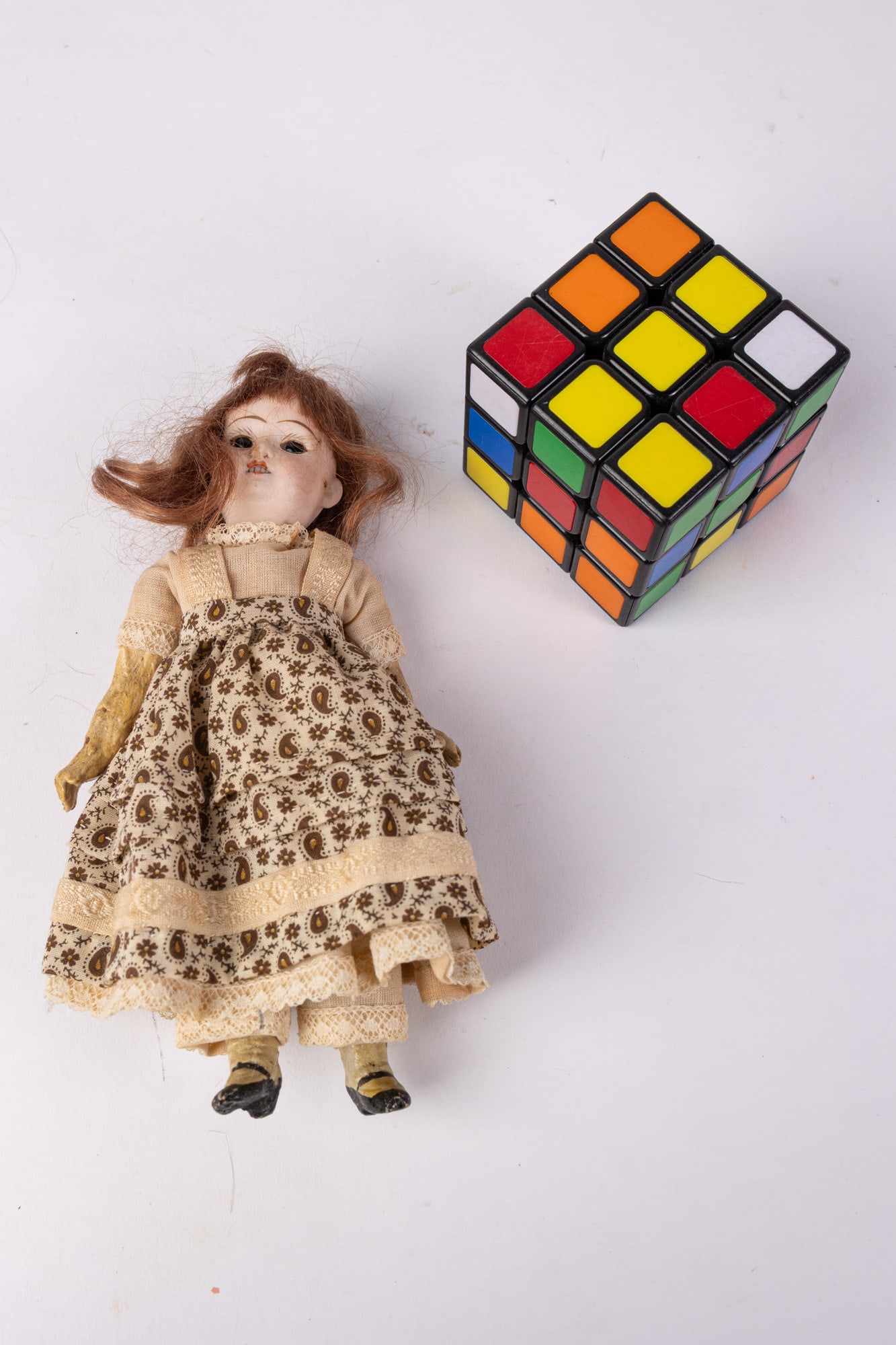 Antique German Bisque 7" Doll - 2