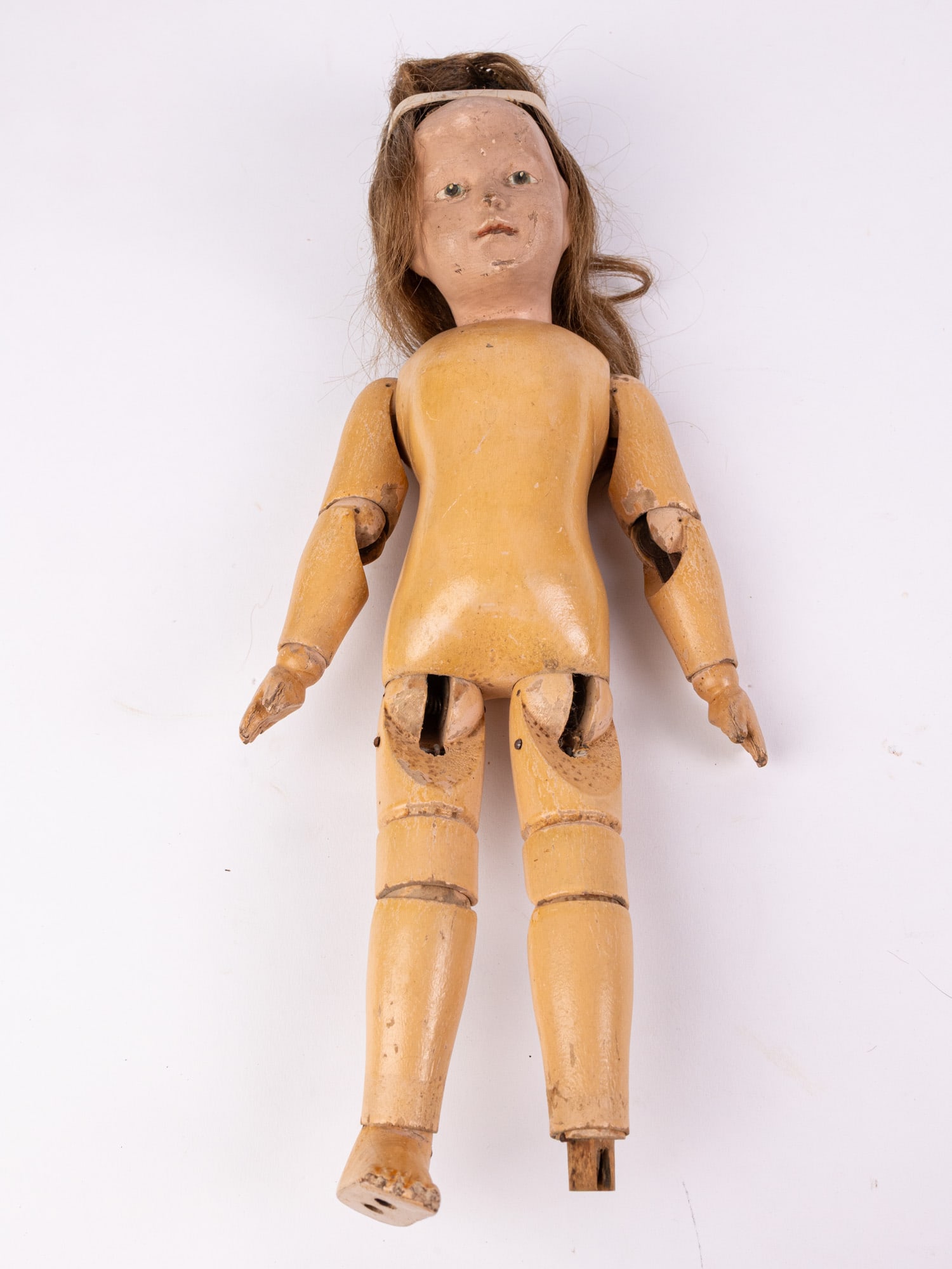 Schoenhut 14" Jointed Wooden Doll: Schoenhut 14" Jointed Wooden Doll Size 14" Literature Brooks Auction – Online Auction Terms & Conditions Contact: (856) 694-2960 | info@brooks.auction READ BEFORE YOU BID: We want you to feel