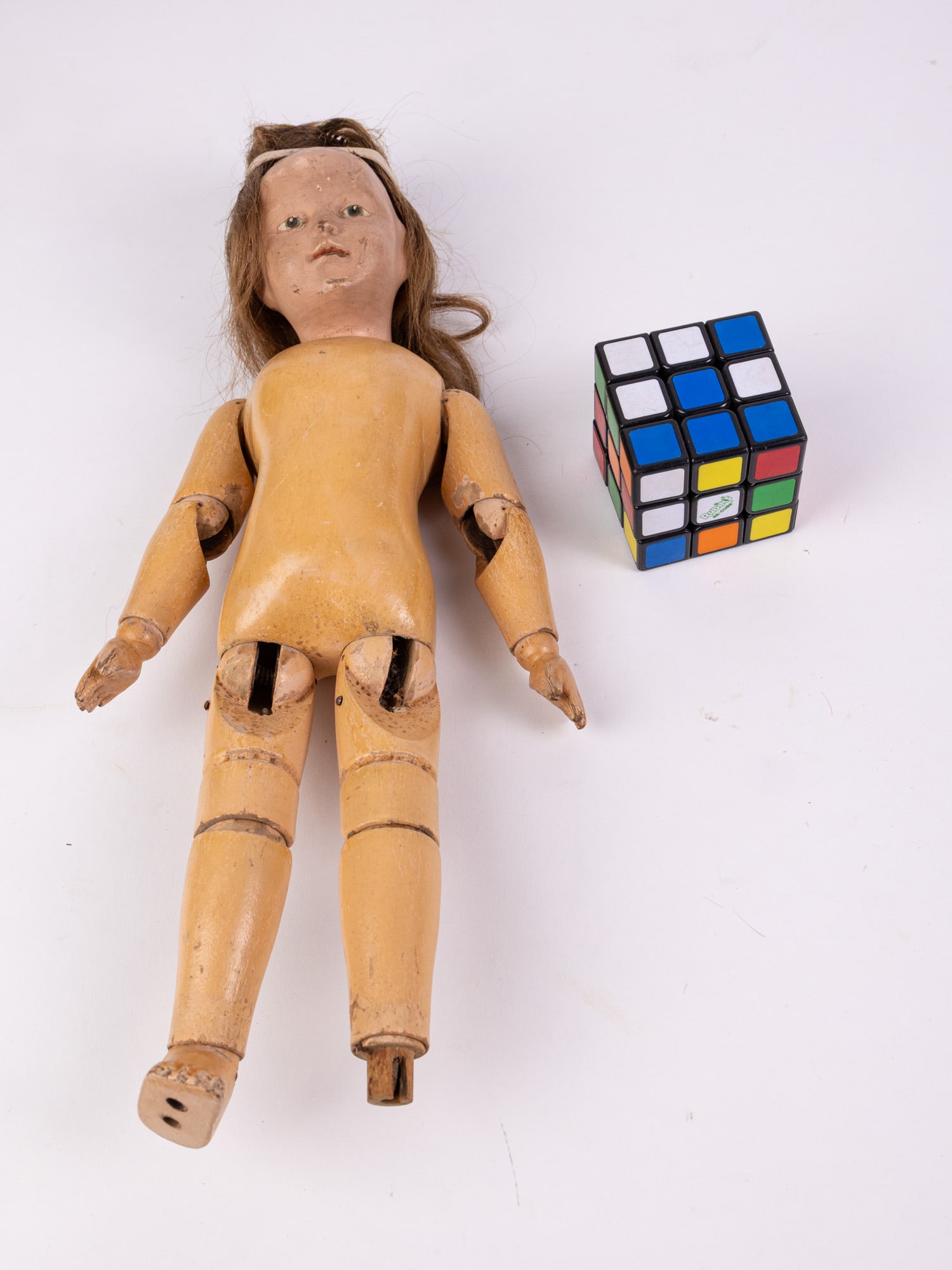 Schoenhut 14" Jointed Wooden Doll - 2
