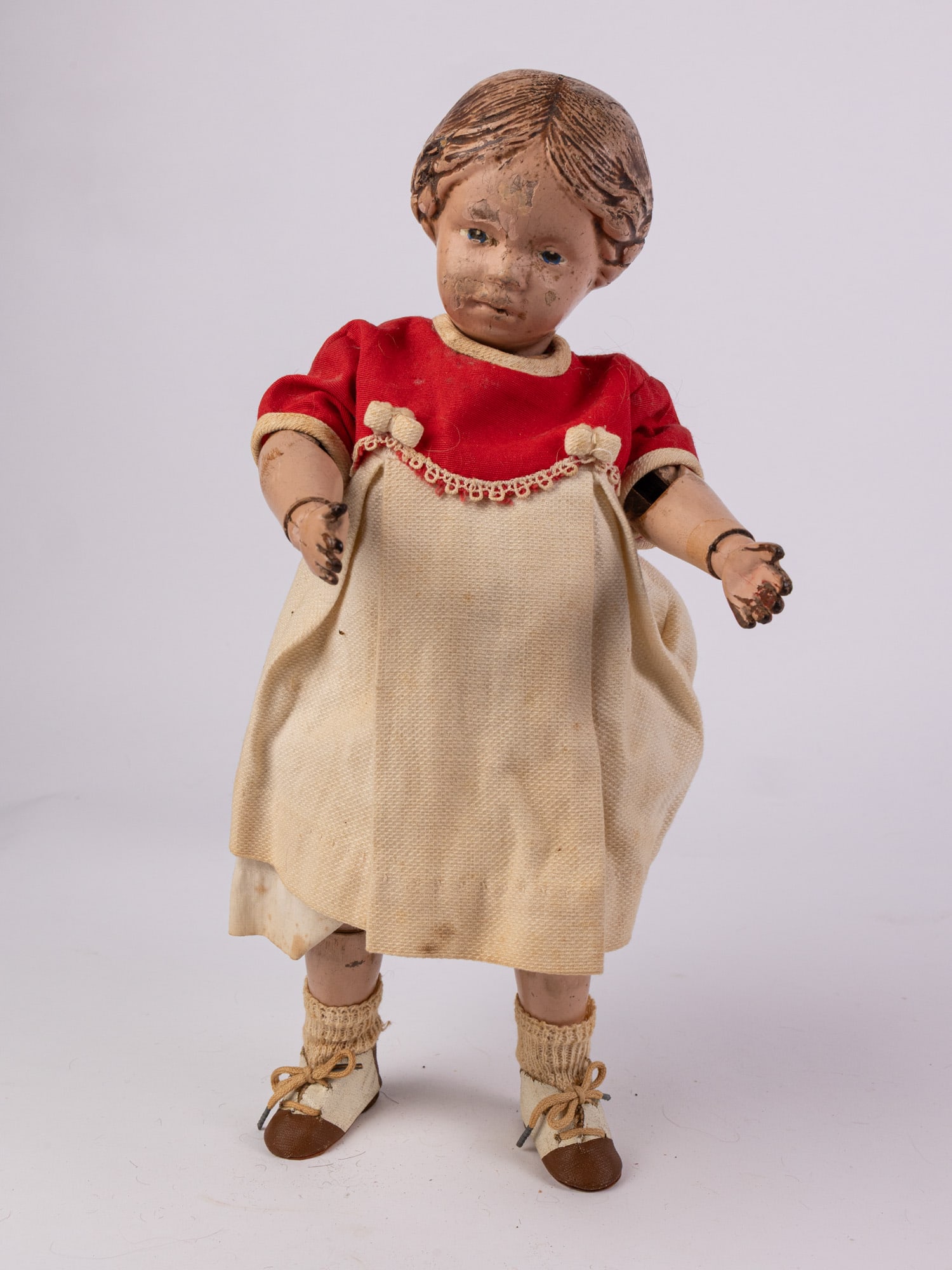Schoenhut 14" Jointed Wooden Doll (1 of 7)
