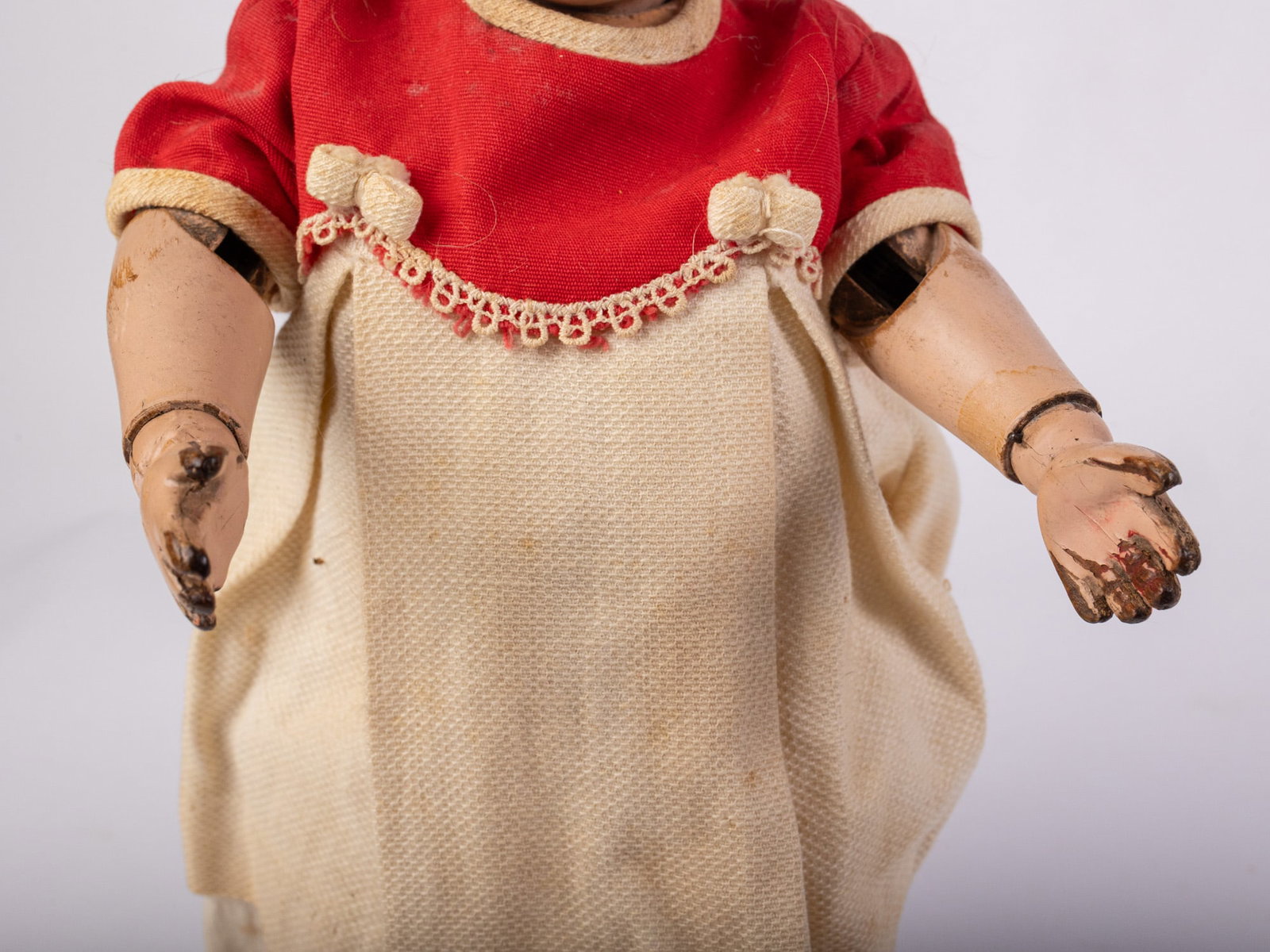 Schoenhut 14" Jointed Wooden Doll - 3