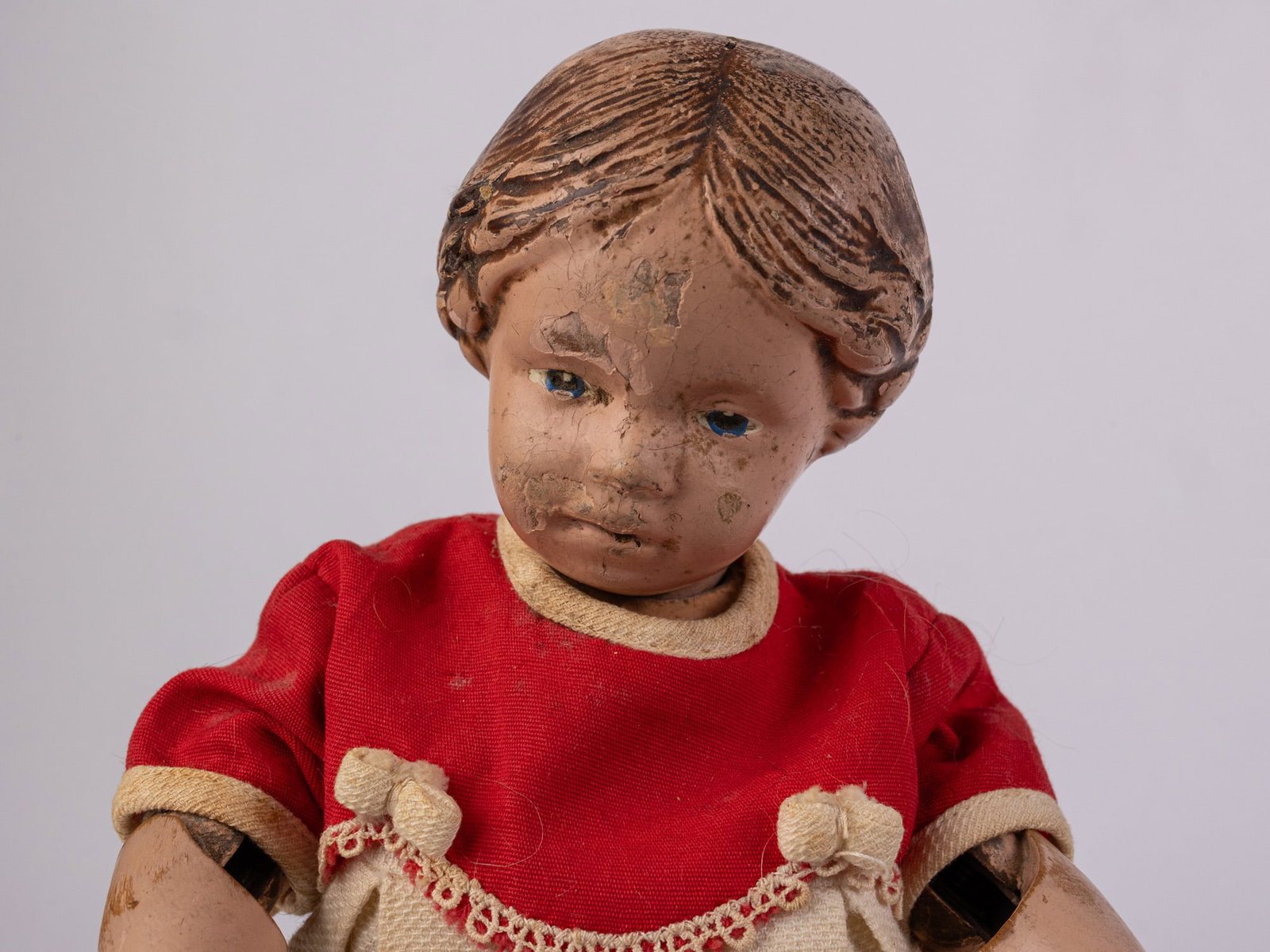 Schoenhut 14" Jointed Wooden Doll - 4