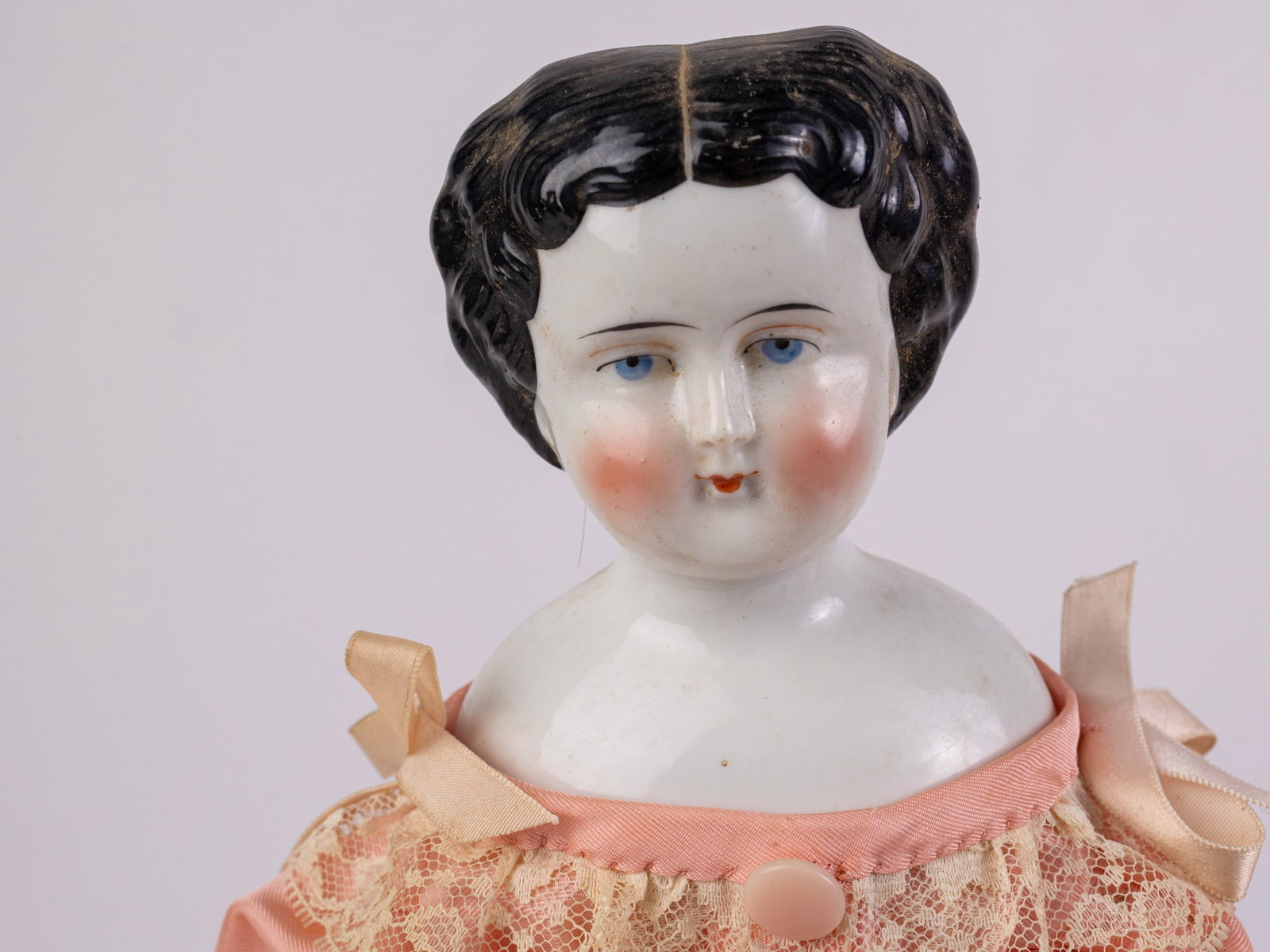 China Head Porcelain Doll - 3