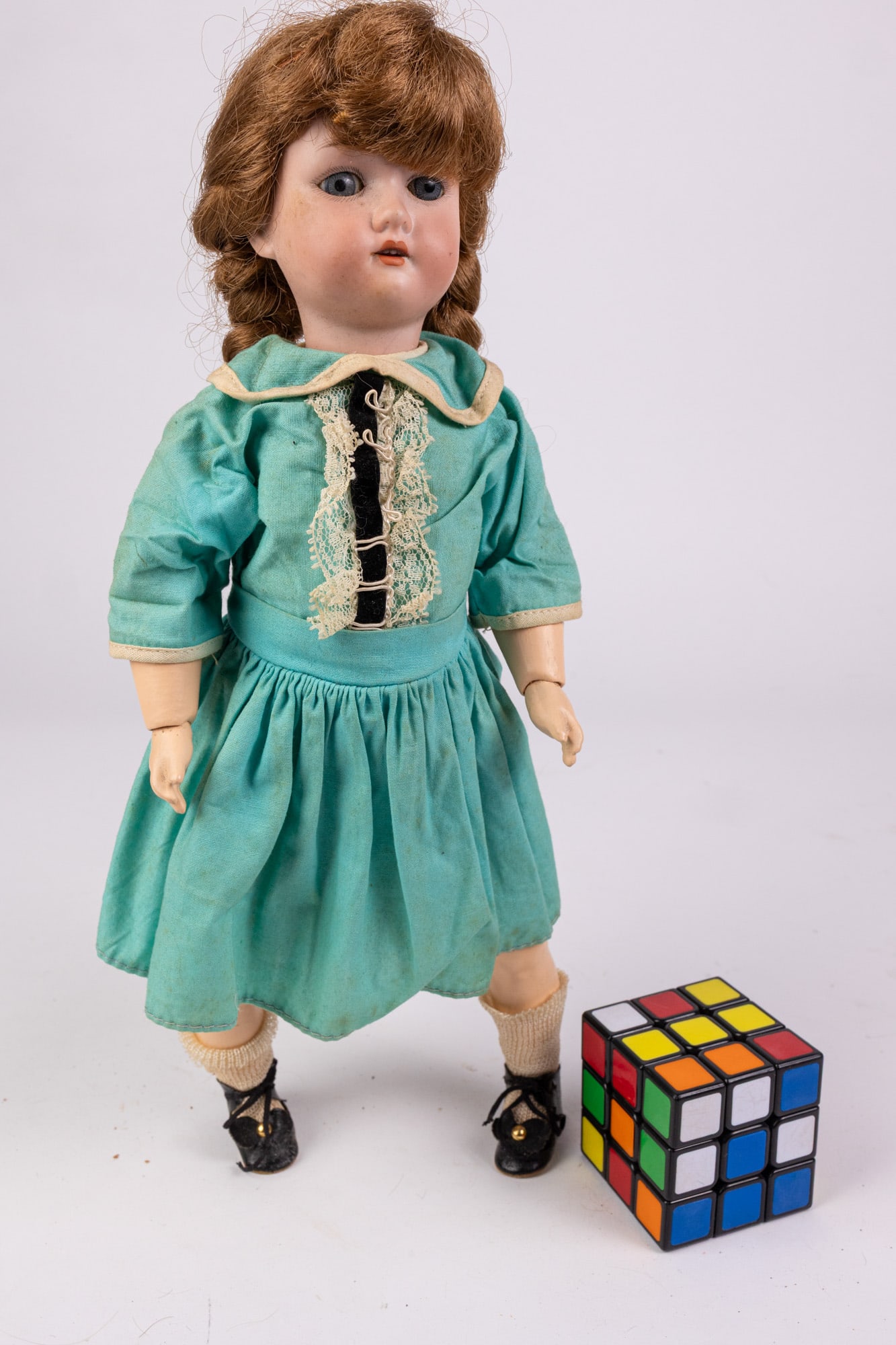 Antique Cuno & Otto Dressel 14" Bisque Doll - 2